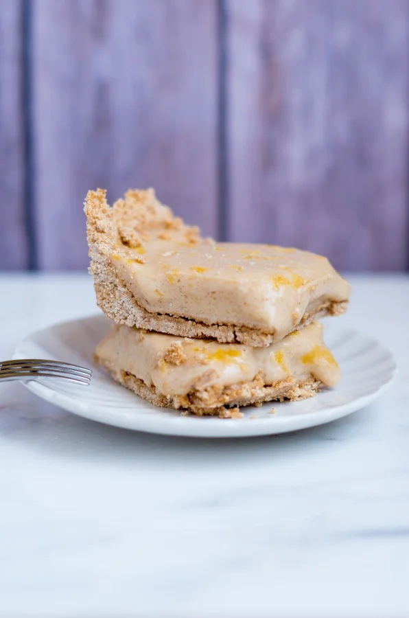 Frozen Lemon Bars | allergy-friendly, gluten-free, vegan | FitCakery.com