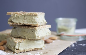 15. Matcha Vanilla Ice Cream Sandwiches - Chronicles of Passion