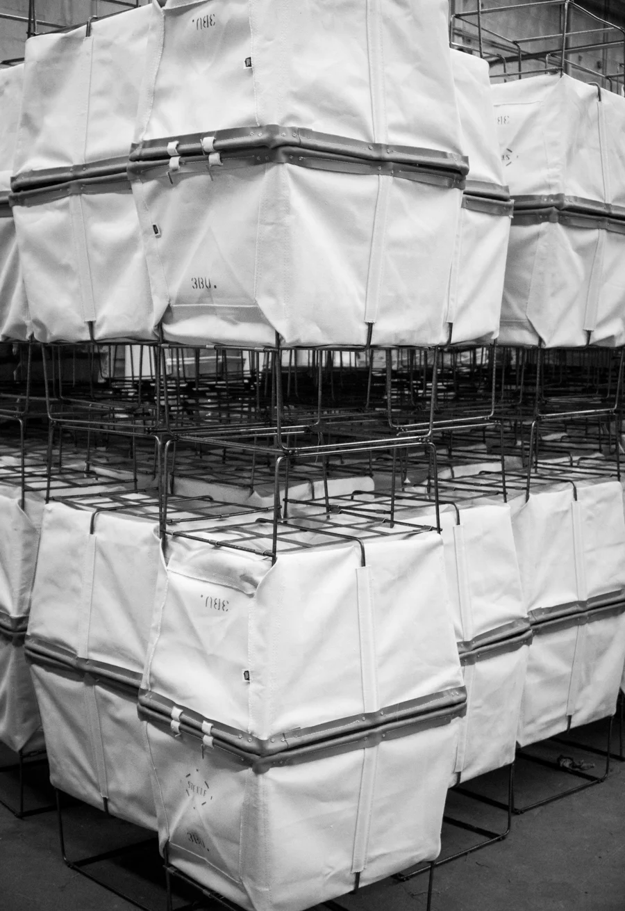 Once used for New England coal and textile industries, Steele's original designs have stayed much the same.