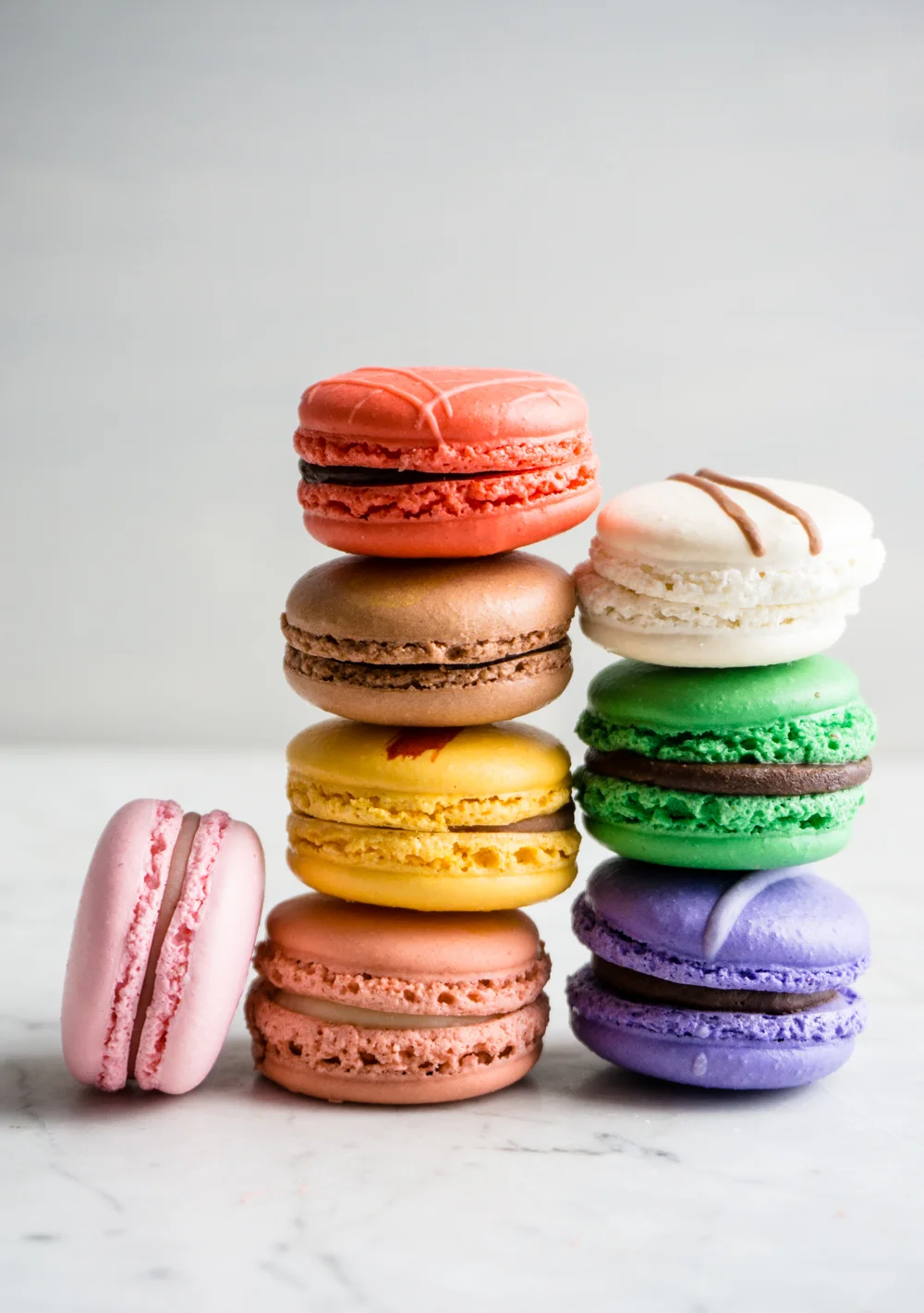 Finesse Pastries macarons - beautiful colors and endless flavor variations.