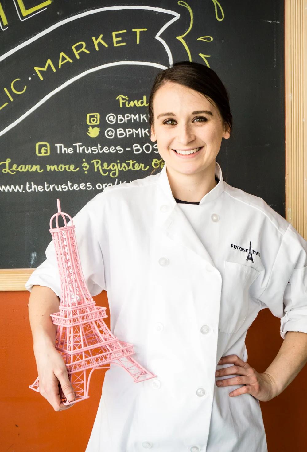 Owner Chelsey Erickson loving all things pastry and French.