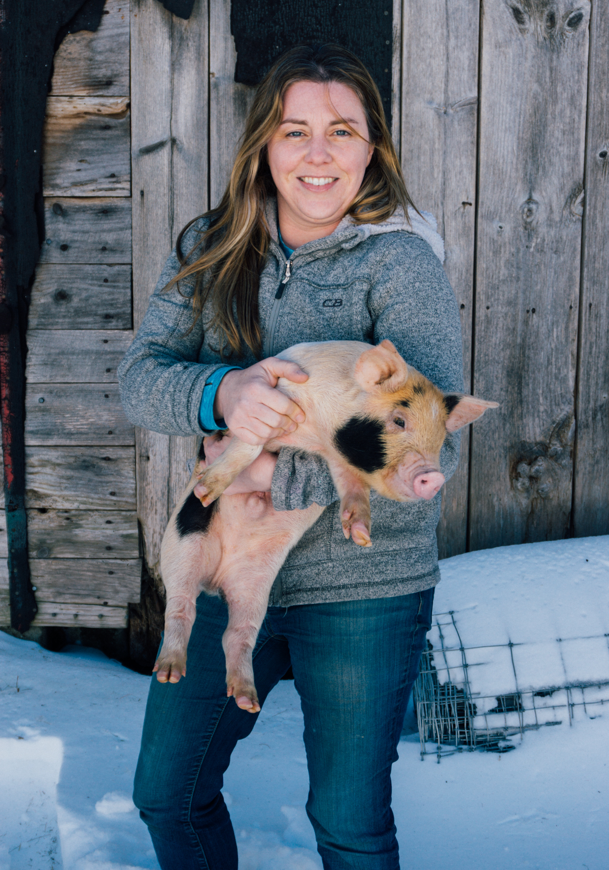 "Passionate about our animals and our approach." - Kate Stillman manages the farm, the animals, production and her family.