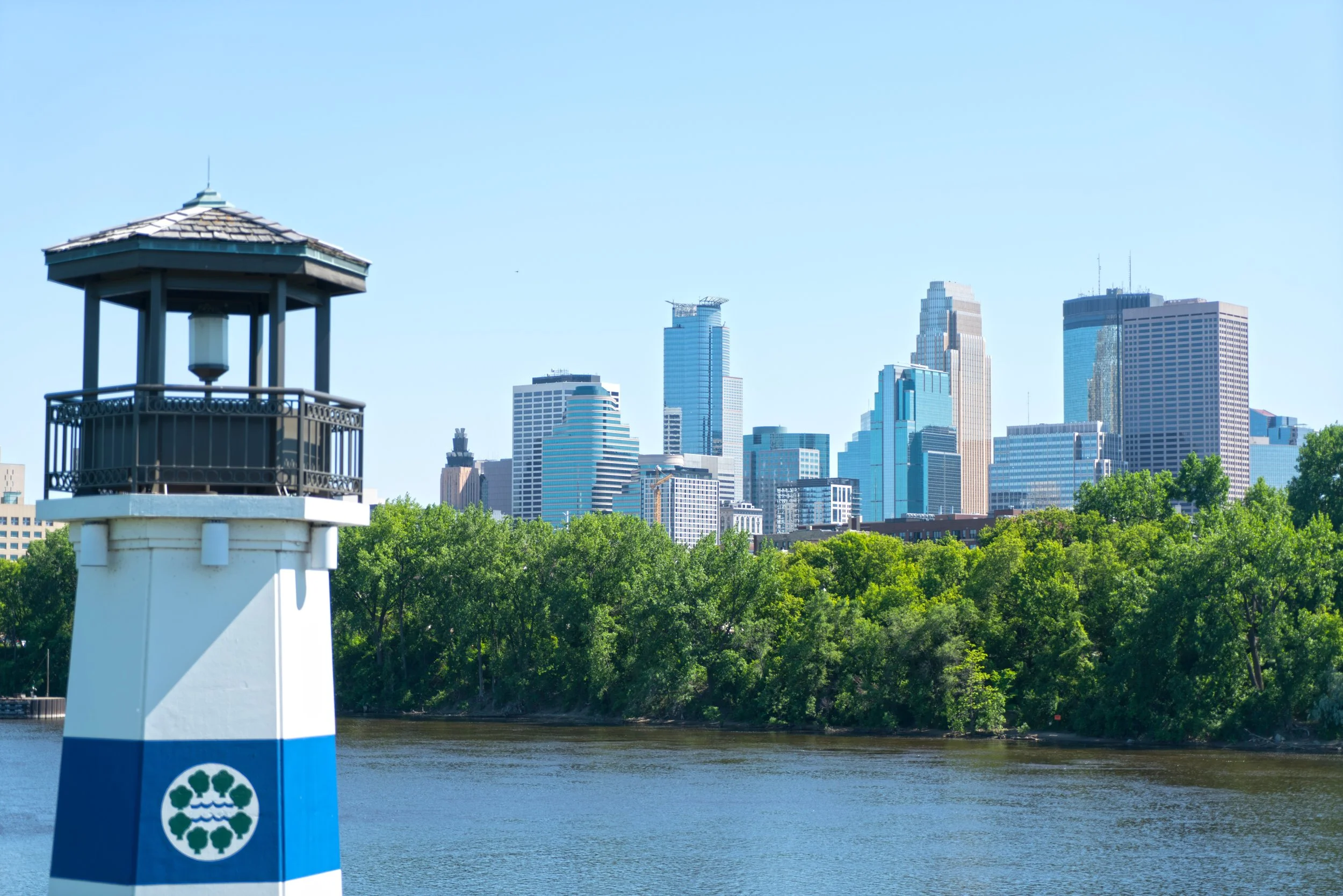 Boom Island Lighthouse Skyline