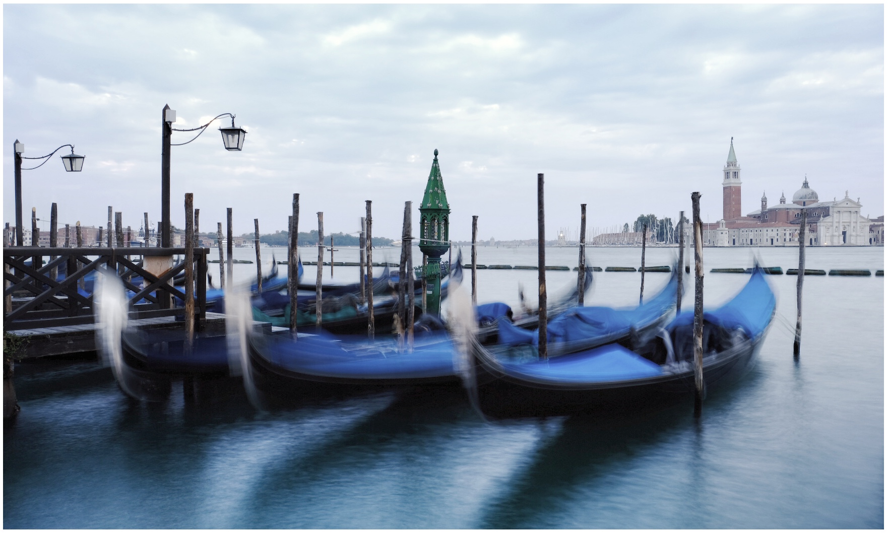Gondolas in Venice