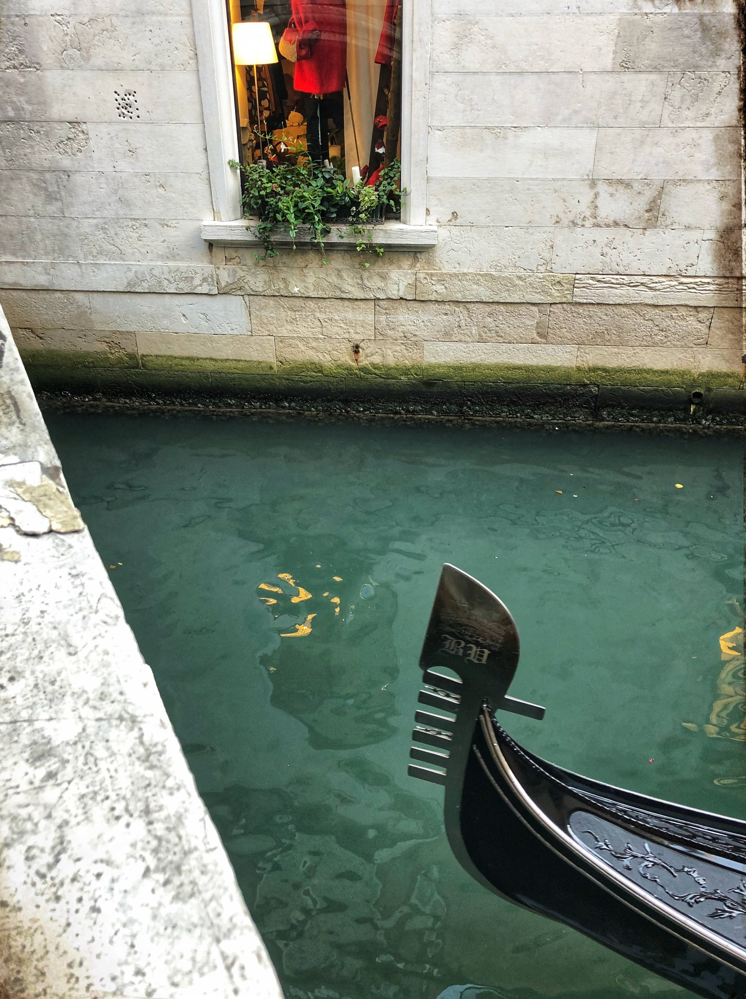 Gondola close up, Venice