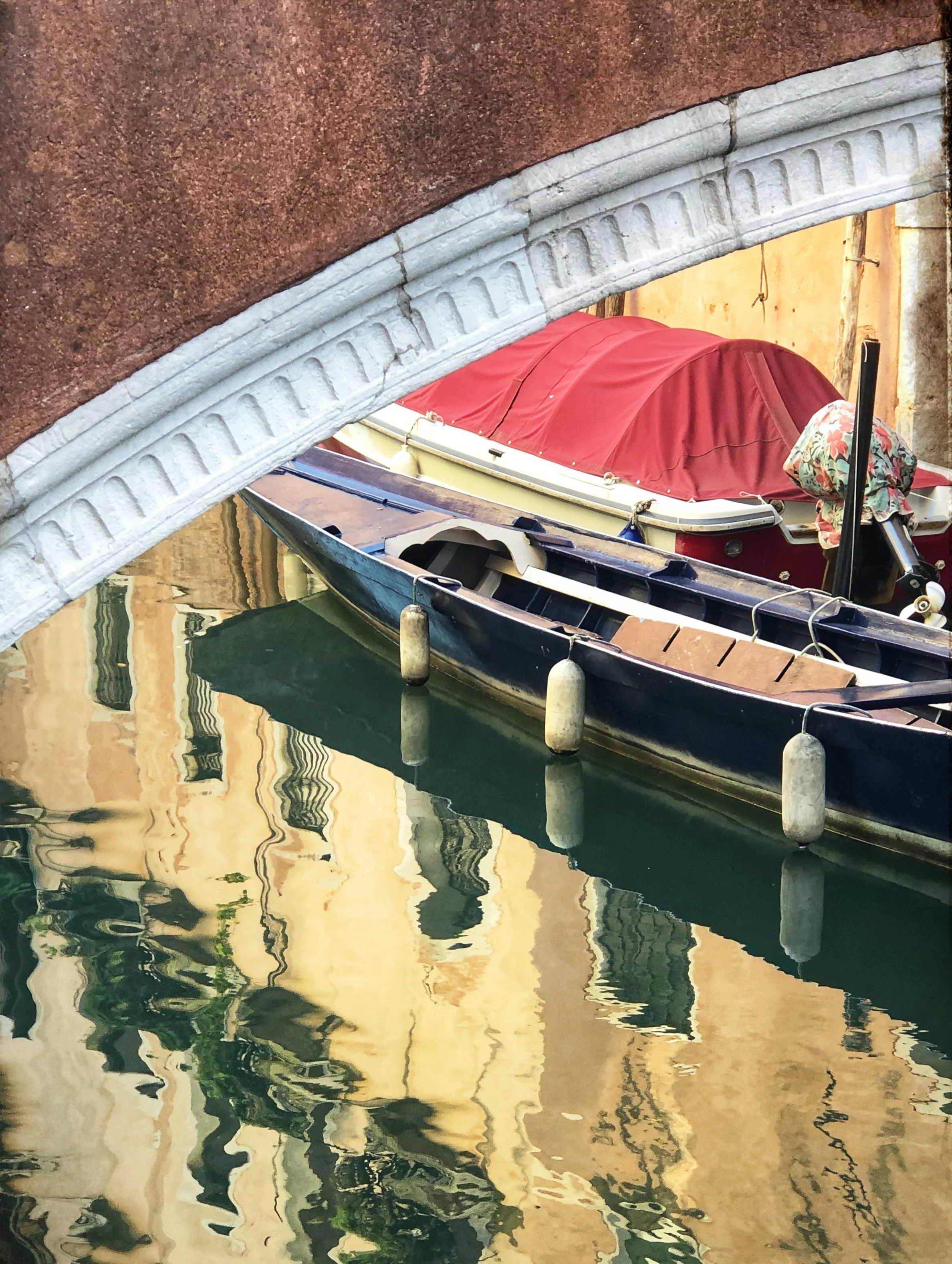 Canal reflections, Venice