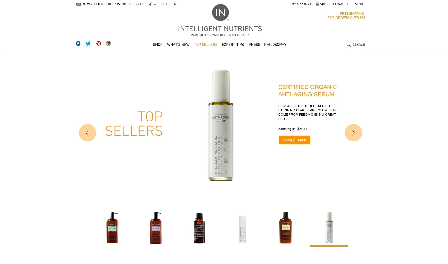  Client: Intelligent Nutrients 