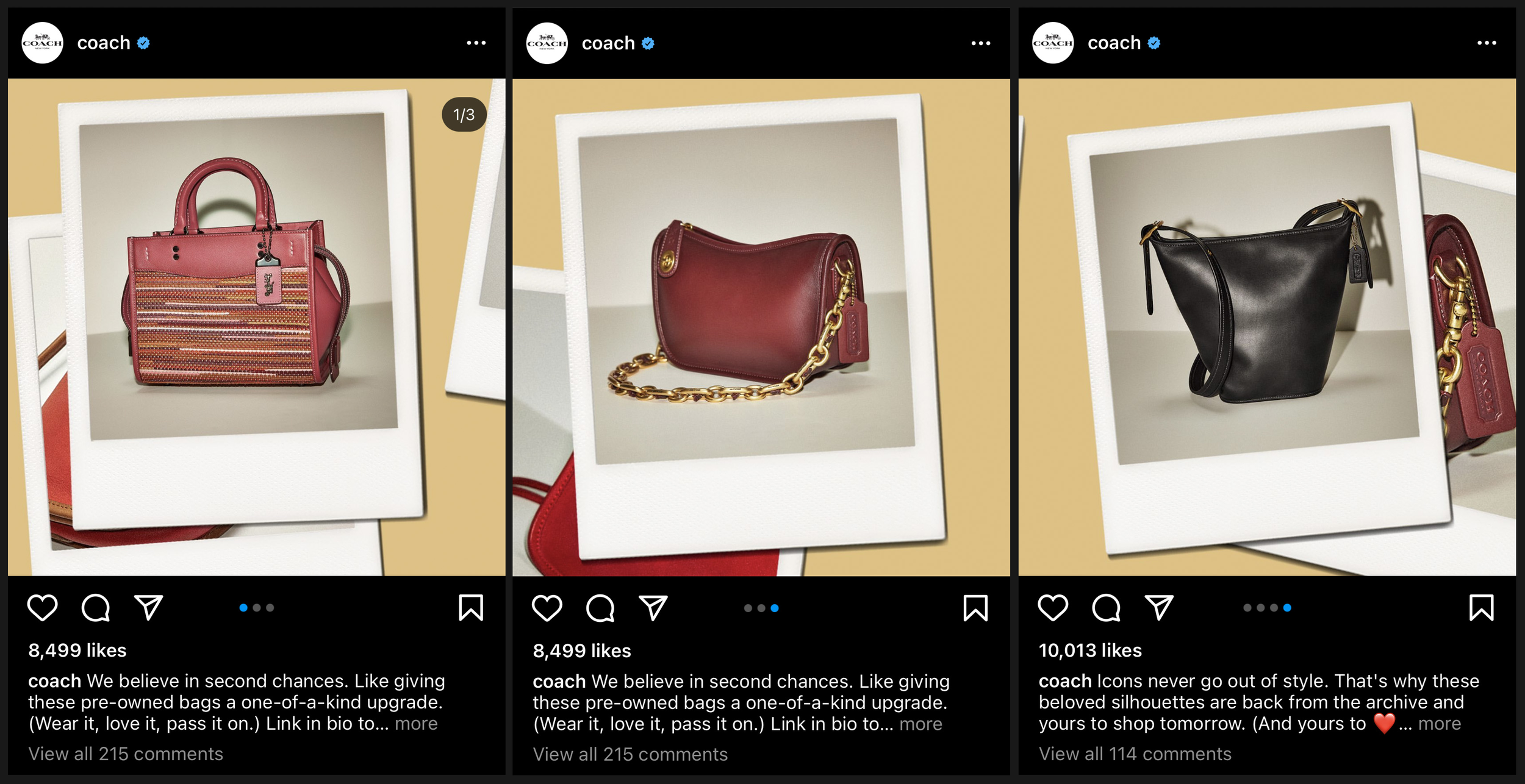  Production &amp; Digital Support for Coach  Photographer: Phil Bergevin 