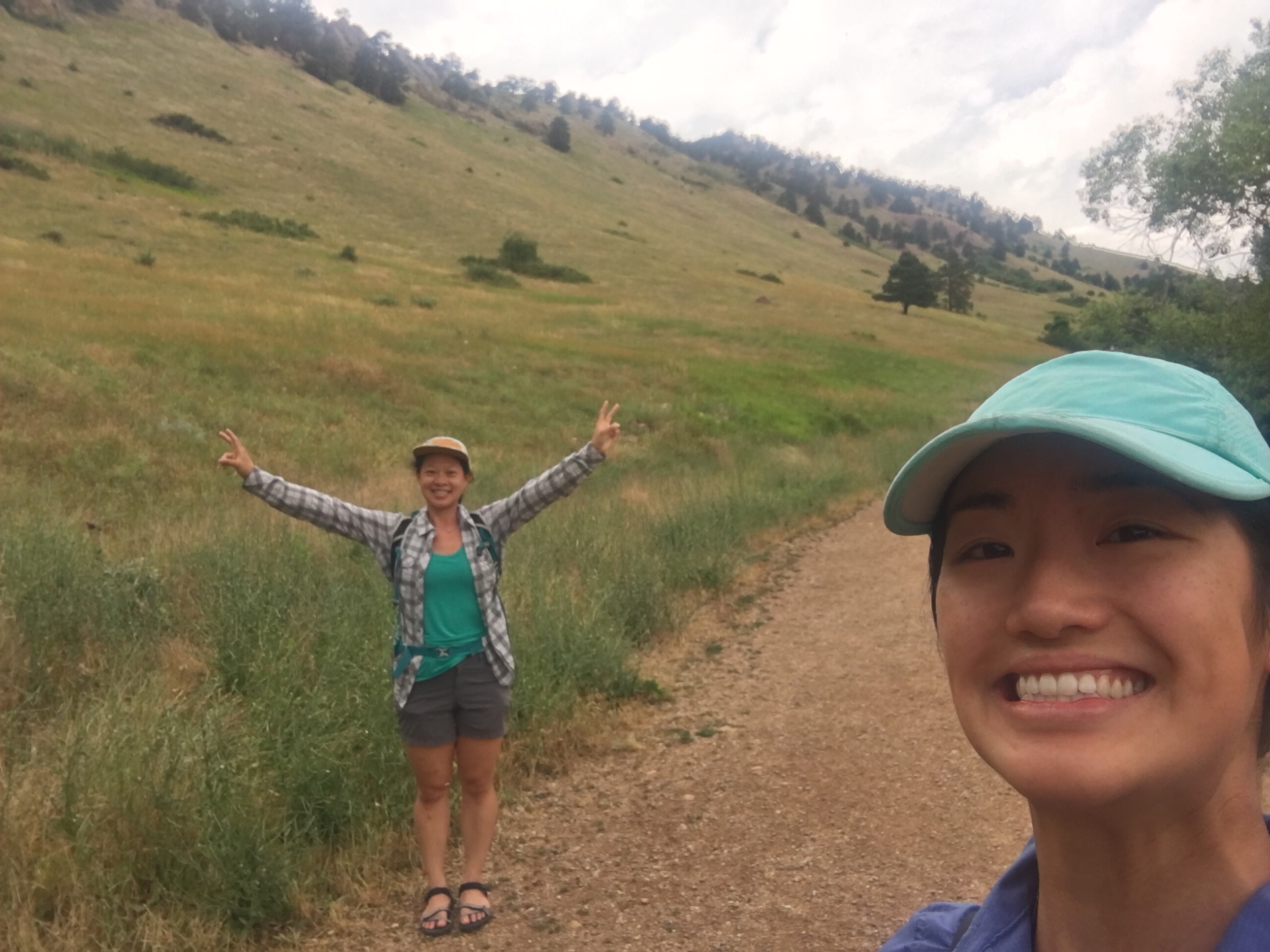 During our very short hike near Mt Sanitas.
