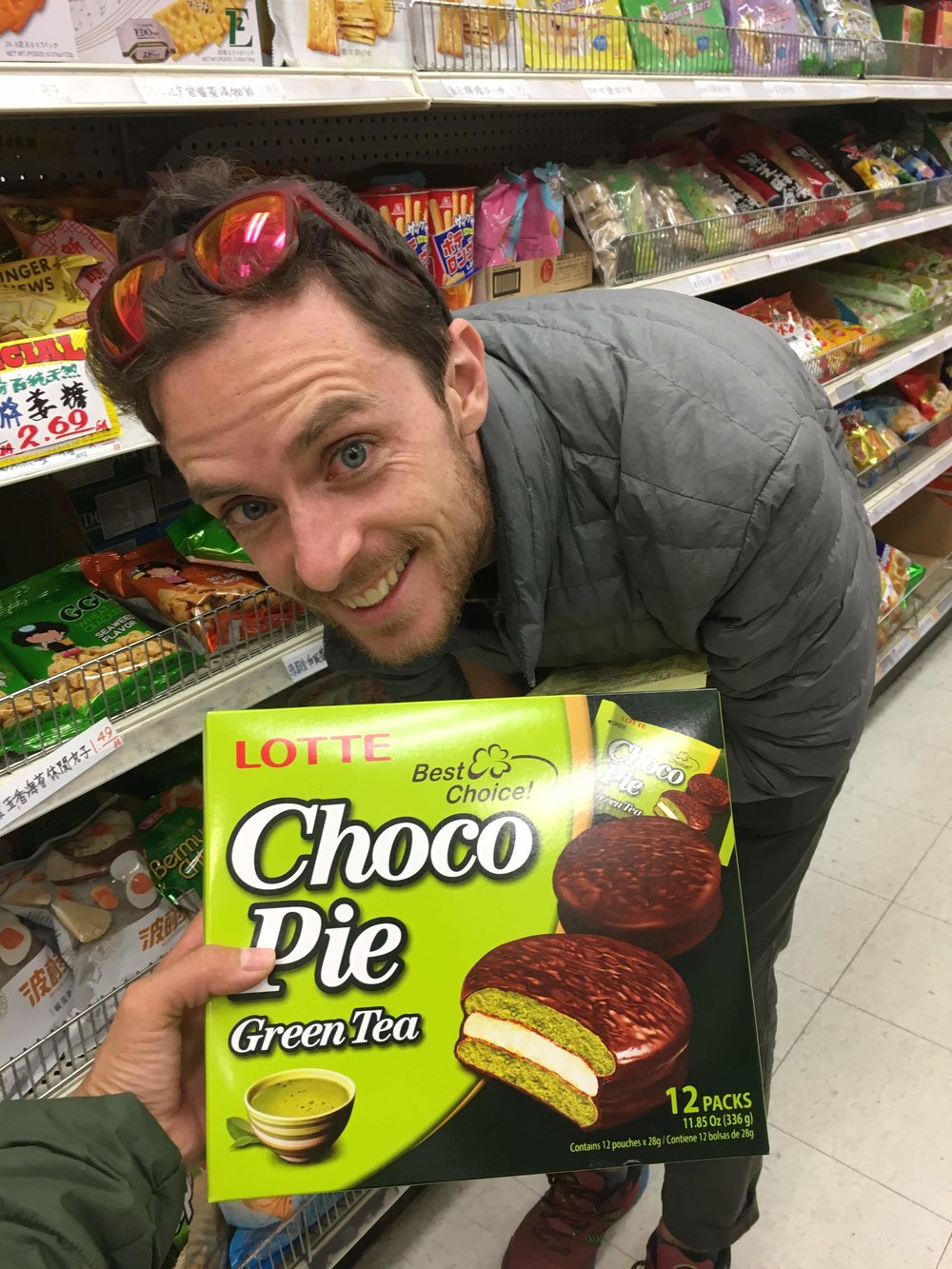 We definitely had to try the Green Tea Choco Pies!