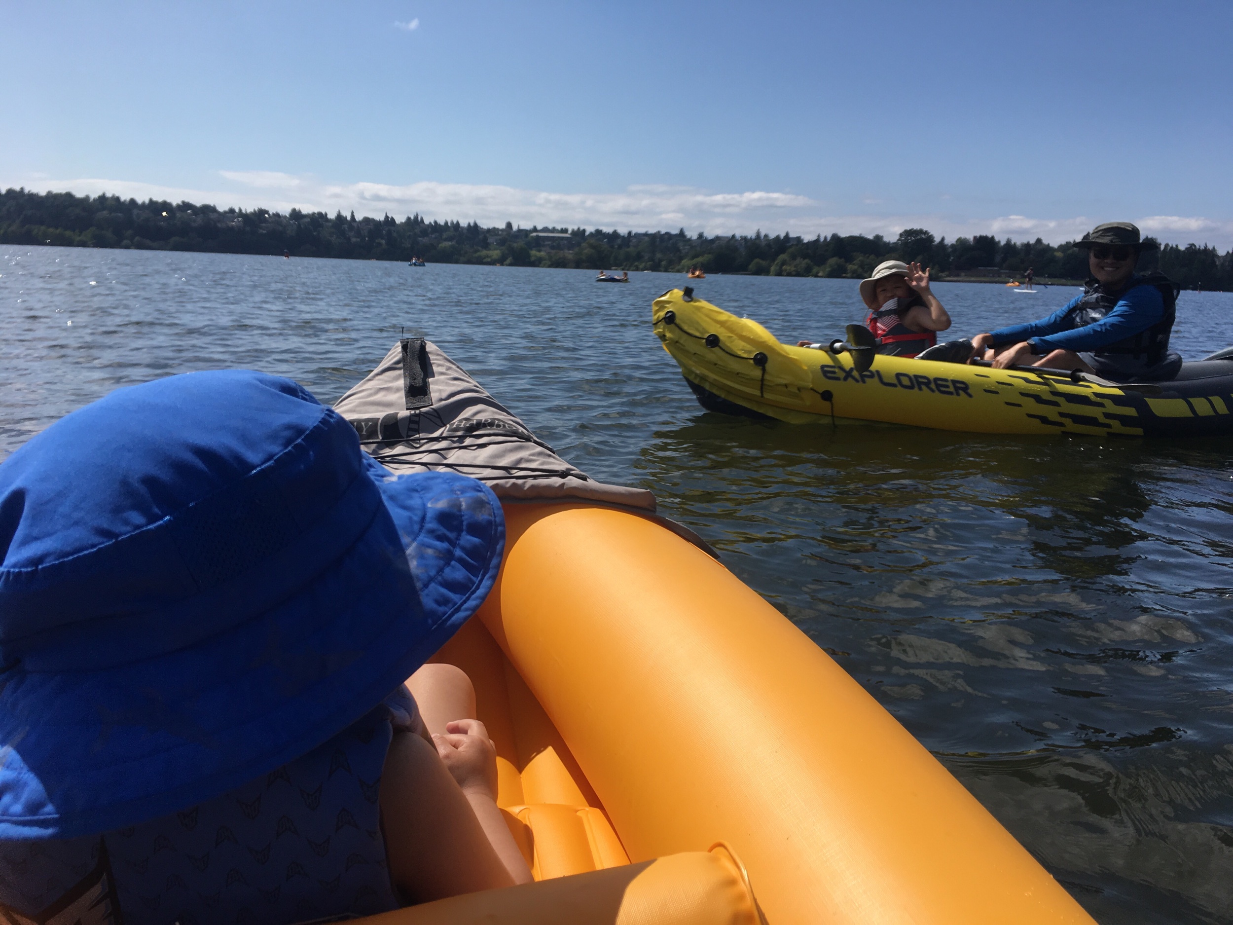 Kayaking on Green Lake