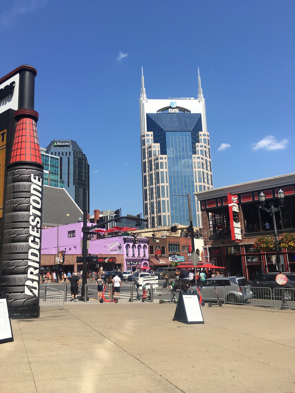 Downtown nashville