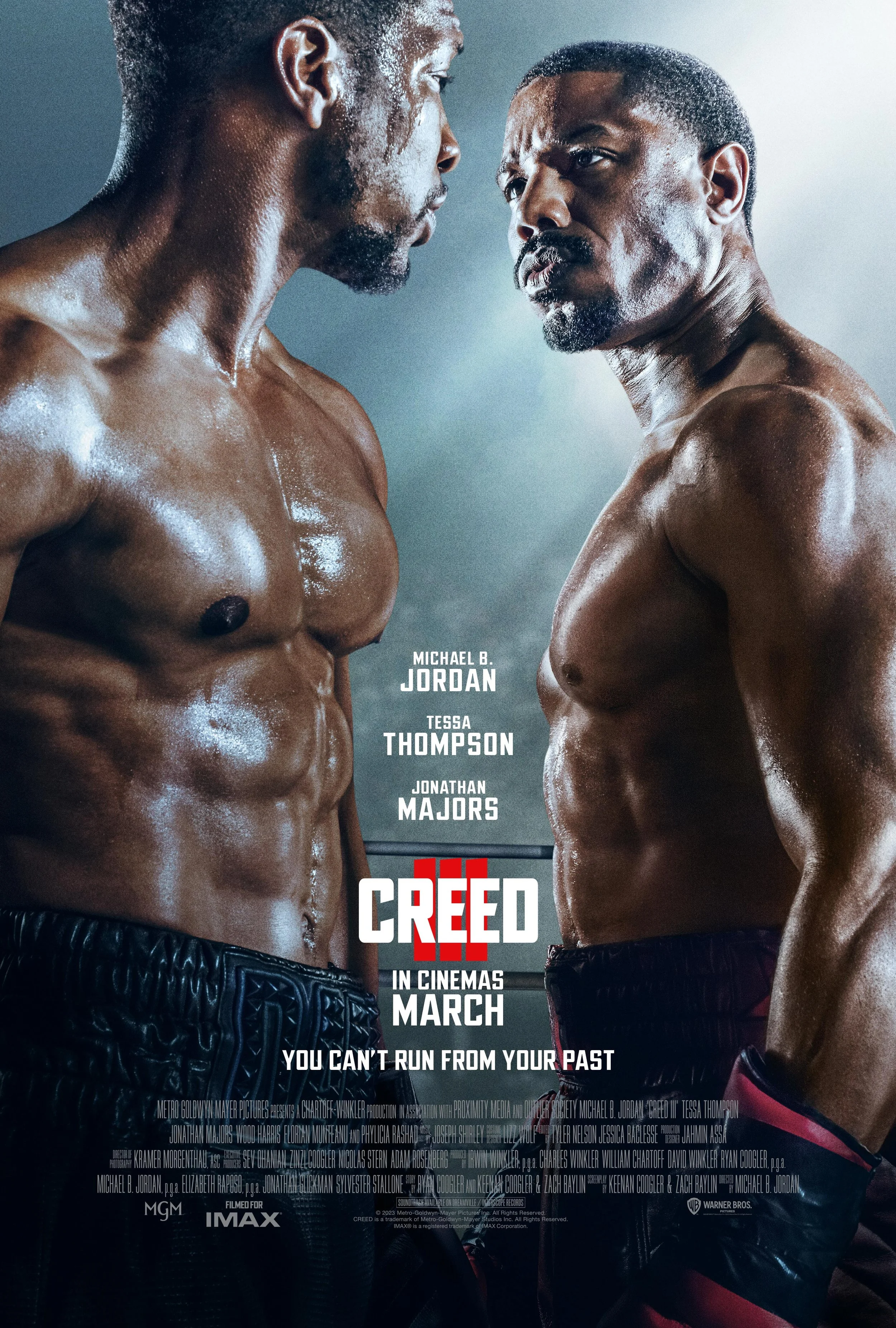 Poster for Creed 3 copyright MGM