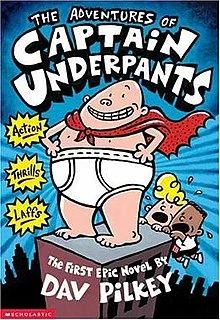 The Adventures of Captain Underpants by Dav Pilkey episode artwork