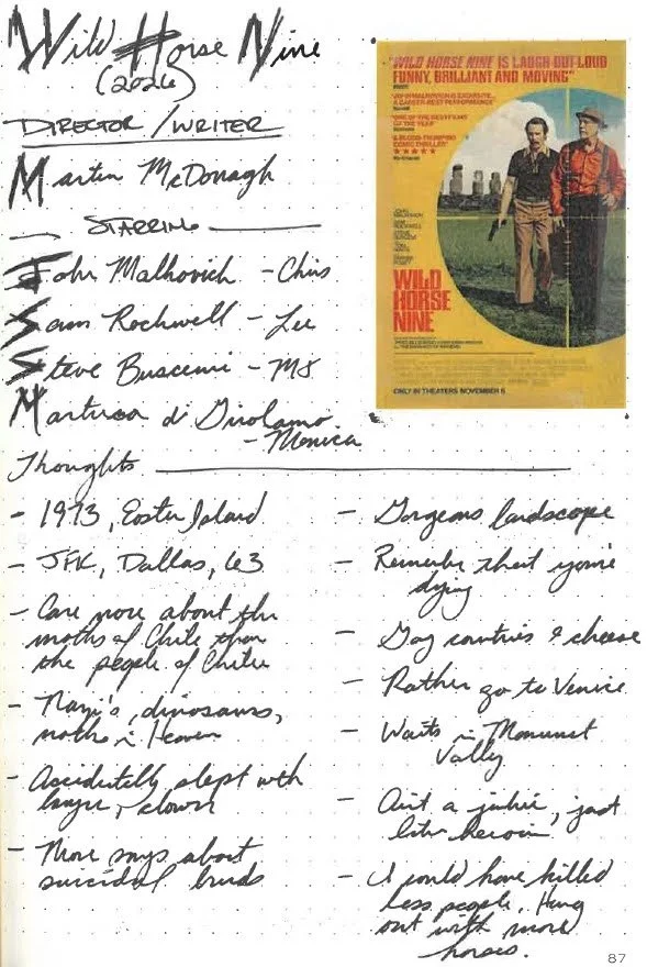 Notes on Wild Horse Nine (2026) mostly expounded in the text