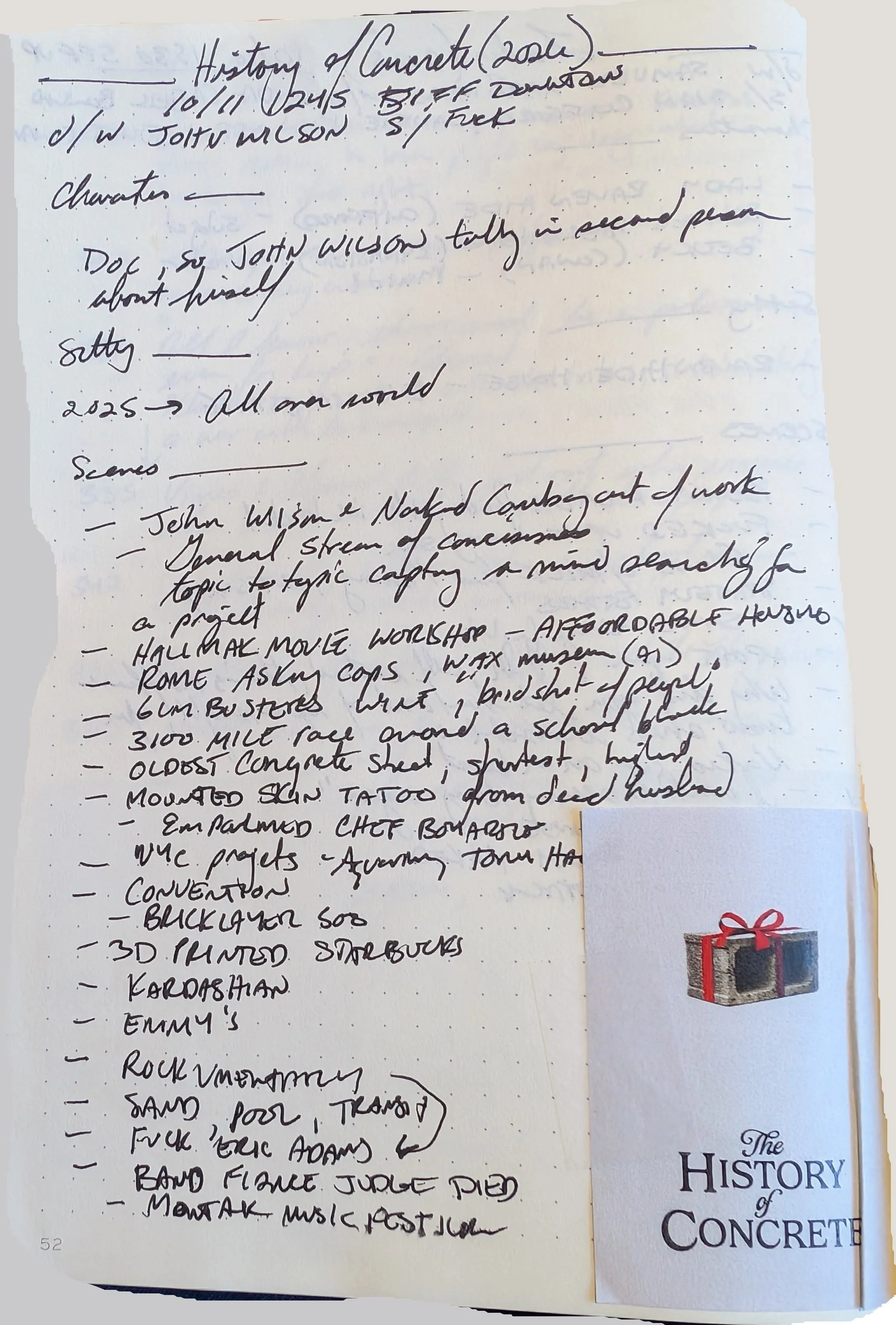 Notes on the movie History of Concrete (2026)