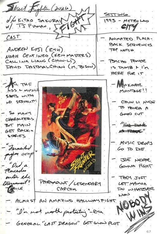 Notes from Street Fighter (2026)