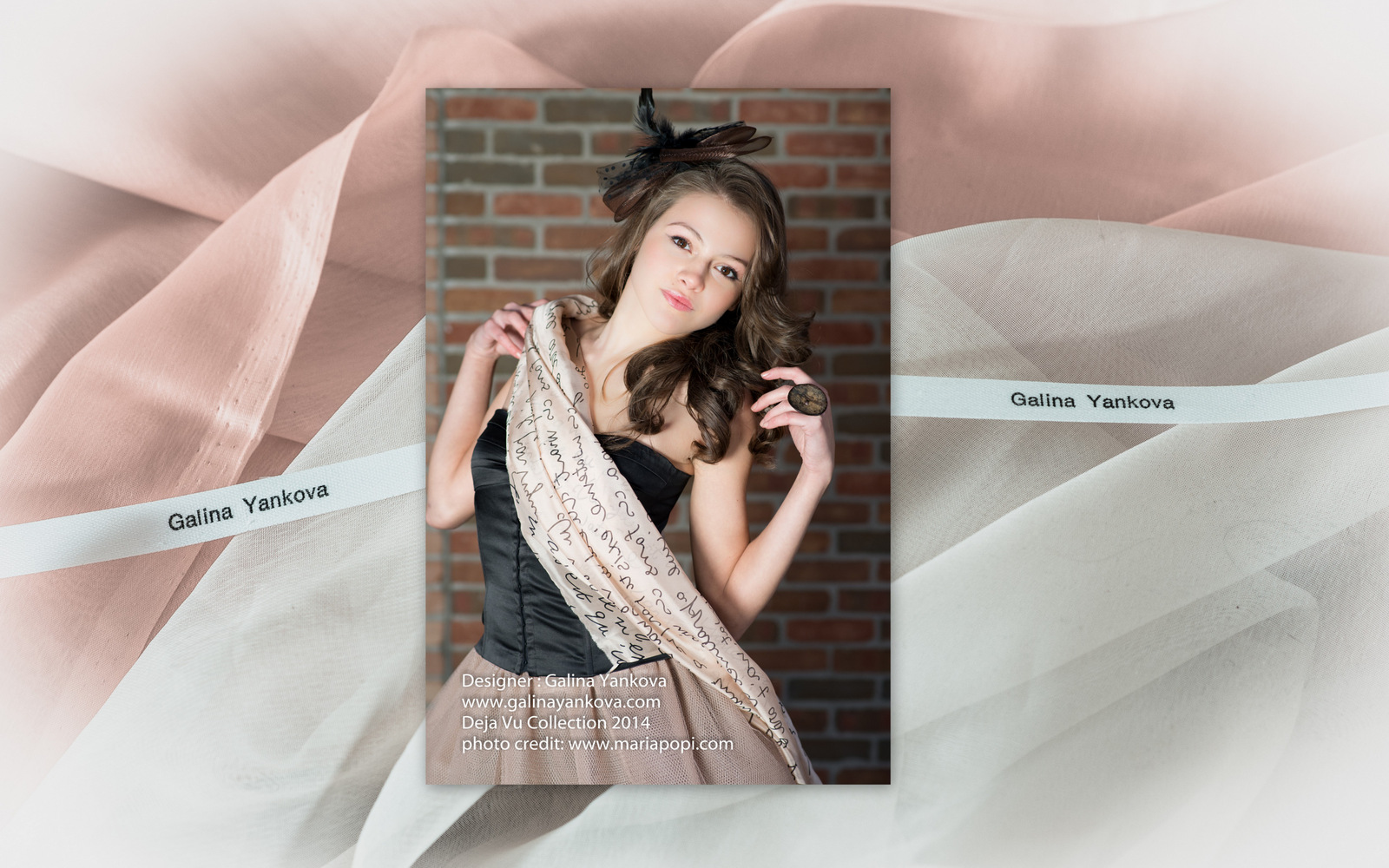 Designer GALINA YANKOVA along with other great designers from DETROIT area (www.galinayankova.com) and her collection Deja Vu will be presented at WALK FASHION SHOW.