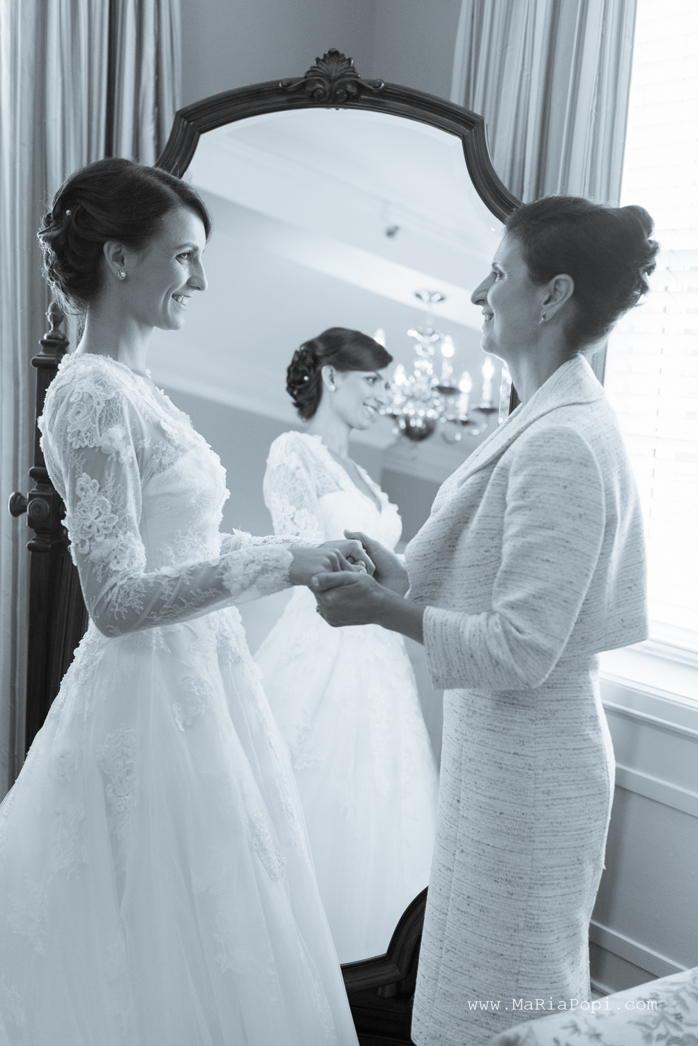 Morning Prep - mother and daughter 