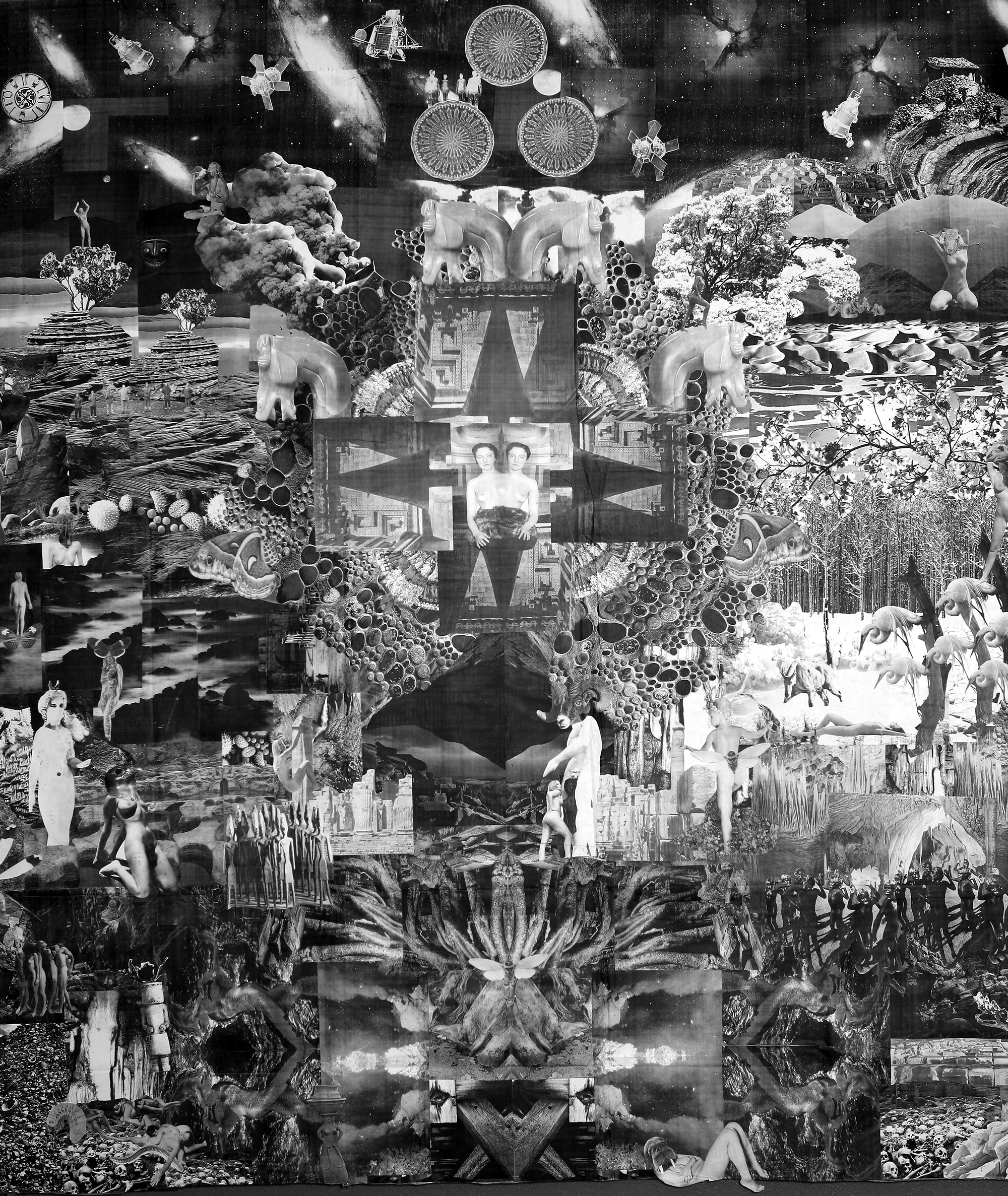 Cosmic Collage: Kaeti Gugiu & Barbara Godoy, Summer 2009