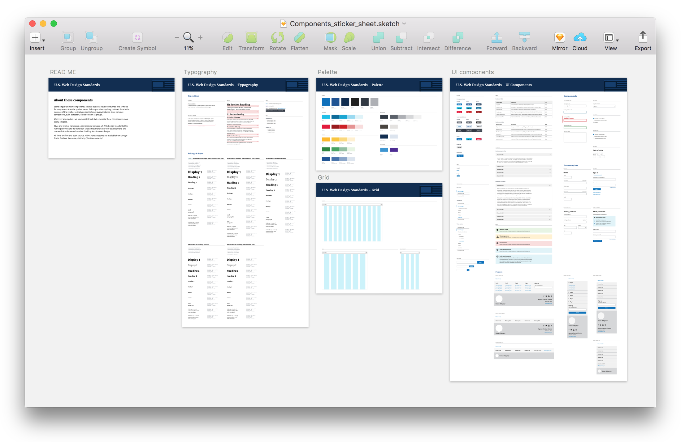 Components Sketch file