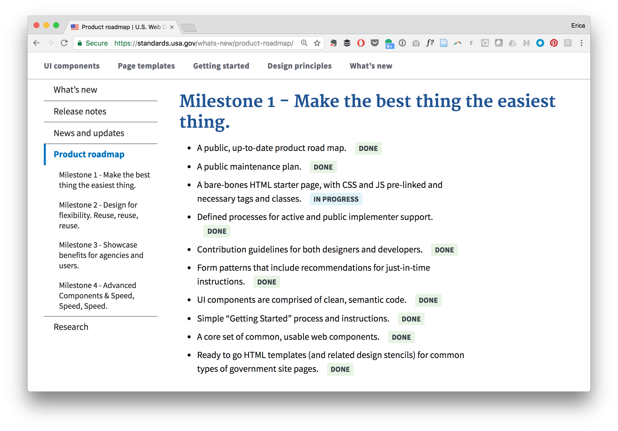 US Web Design Standards — Erica Sachiyo Deahl