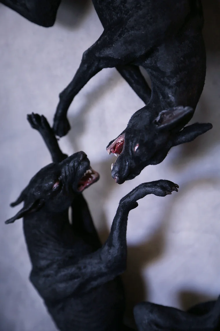 “Spectres, or, While I Slept” (detail)