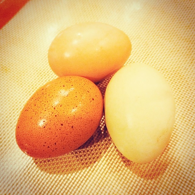 The humble beginnings of tonight's #macarons start with these #farm #fresh #eggs! #themacaronstudio