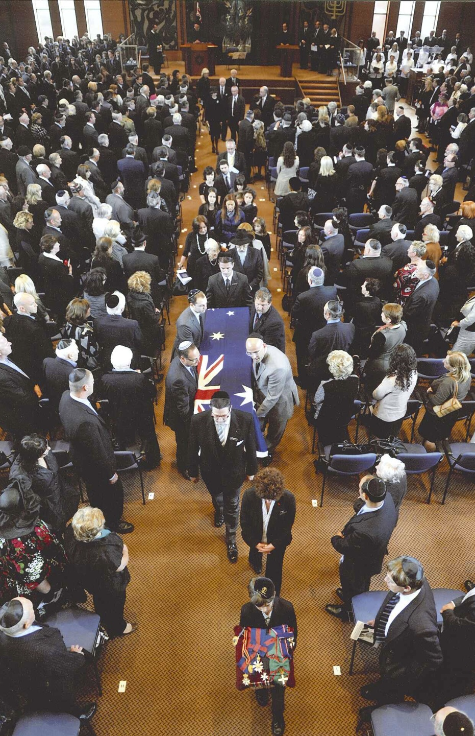 State Funeral for Former Governor-General Sir Zelman Cowen.