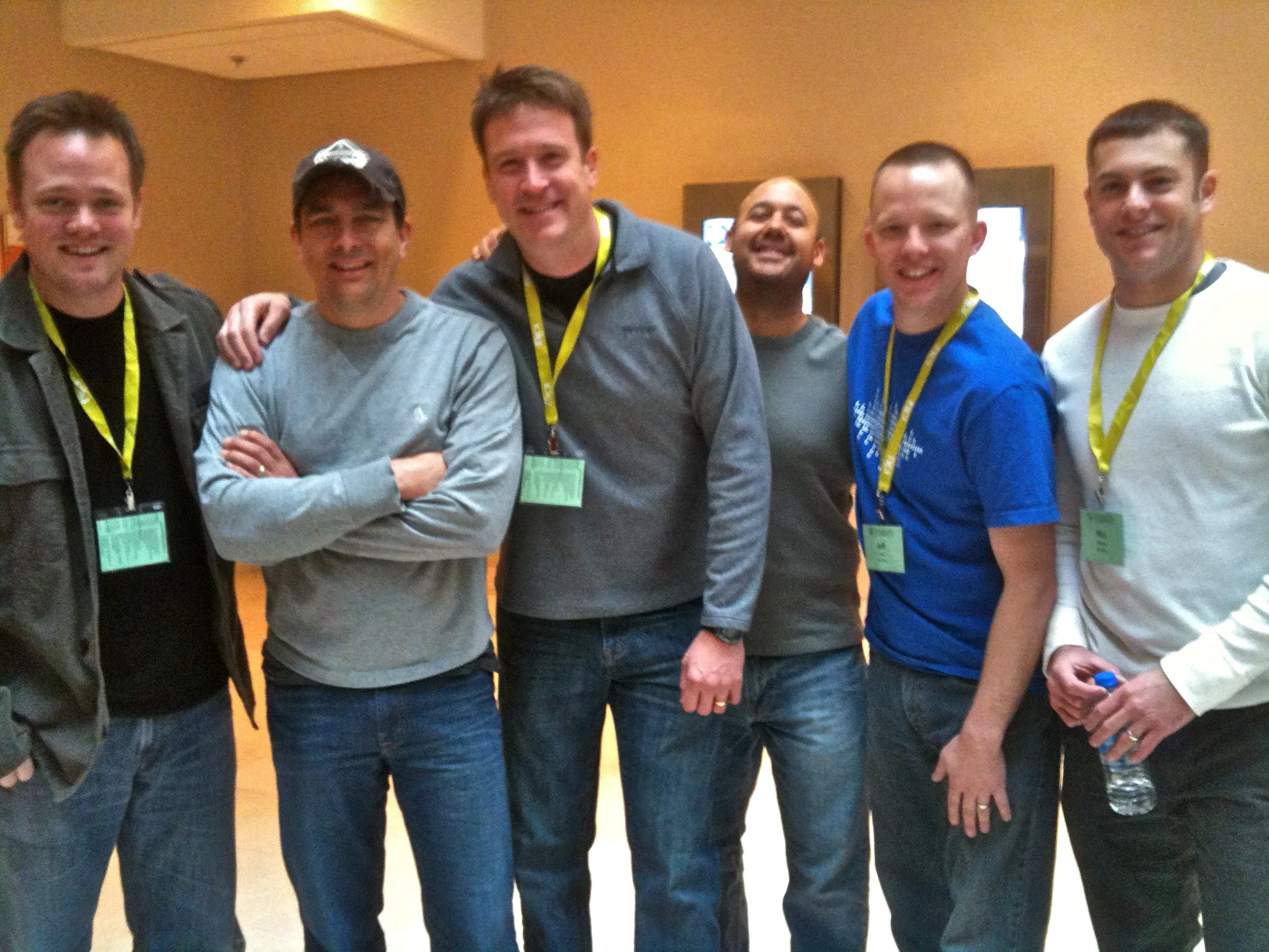 Rob Thomas, Tommy Woodard, Braun Brown, Eddie James, Jeff Parker, Marc Matthews