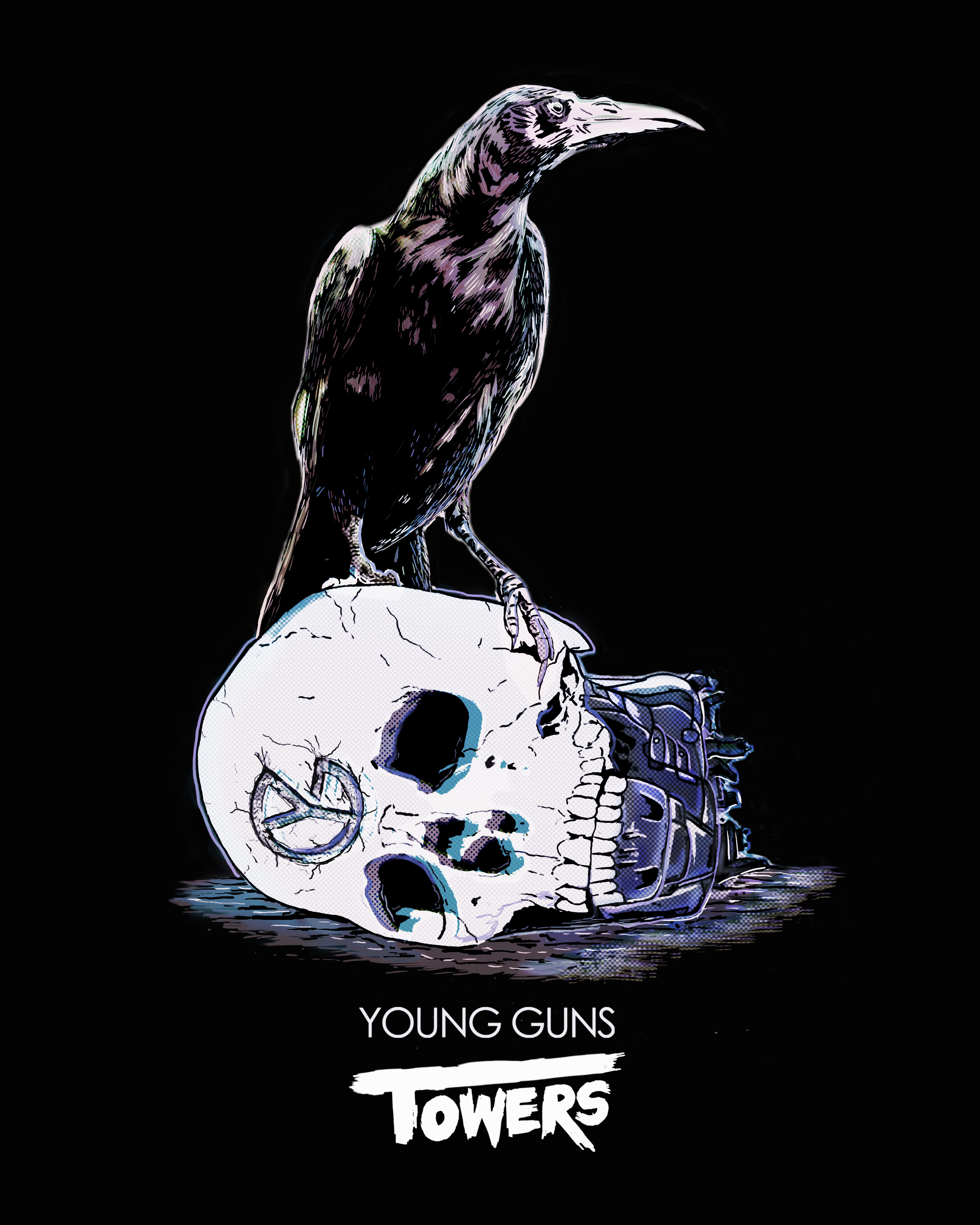 Towers Young Guns T-shirt Design