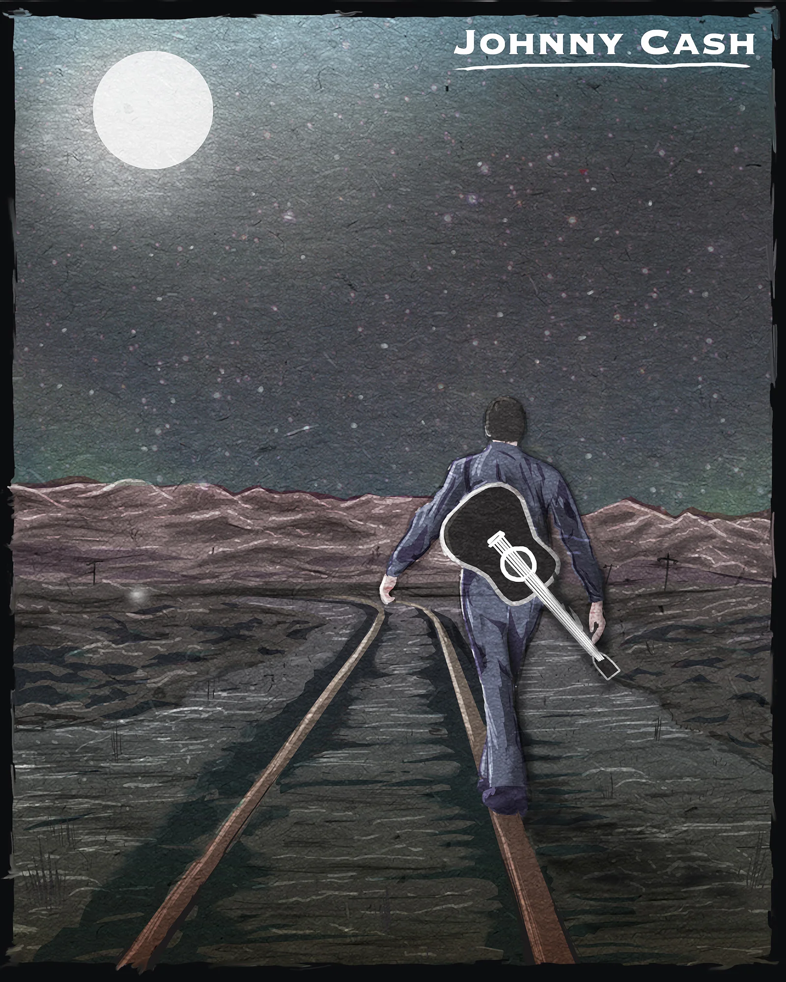 Johnny Cash Alternate Poster