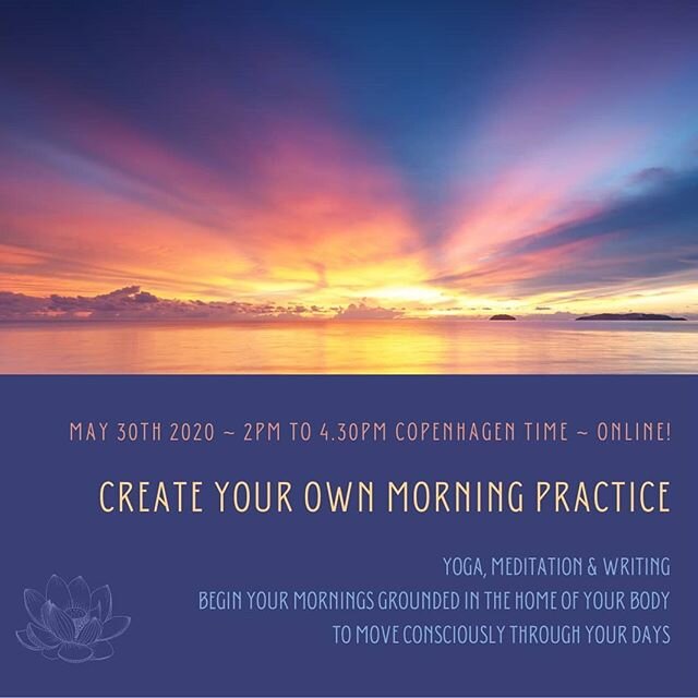 Yoga &amp; writing, crafting morning practices.
2.5 hours on May 30th.
Pay-what-you-want, suggested amount &euro;10-15, but no pressure.
Sign up at alphachar.com/events/morningpractice
❤