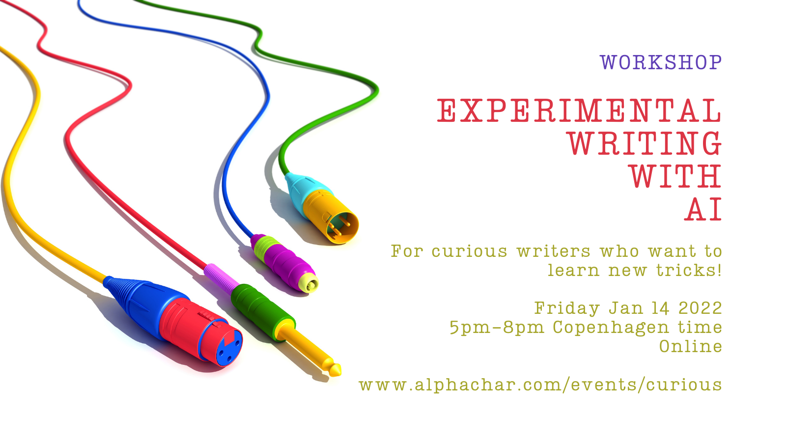 March 25th 2022 Workshop: Experimental Writing With AI