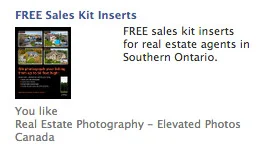 The Facebook ad.