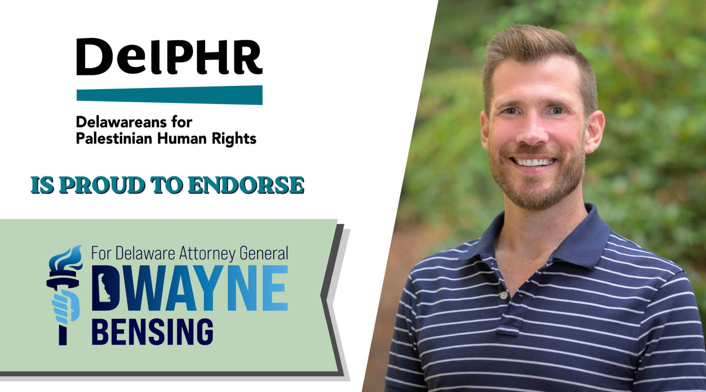 DelPHR Endorses Dwayne Bensing