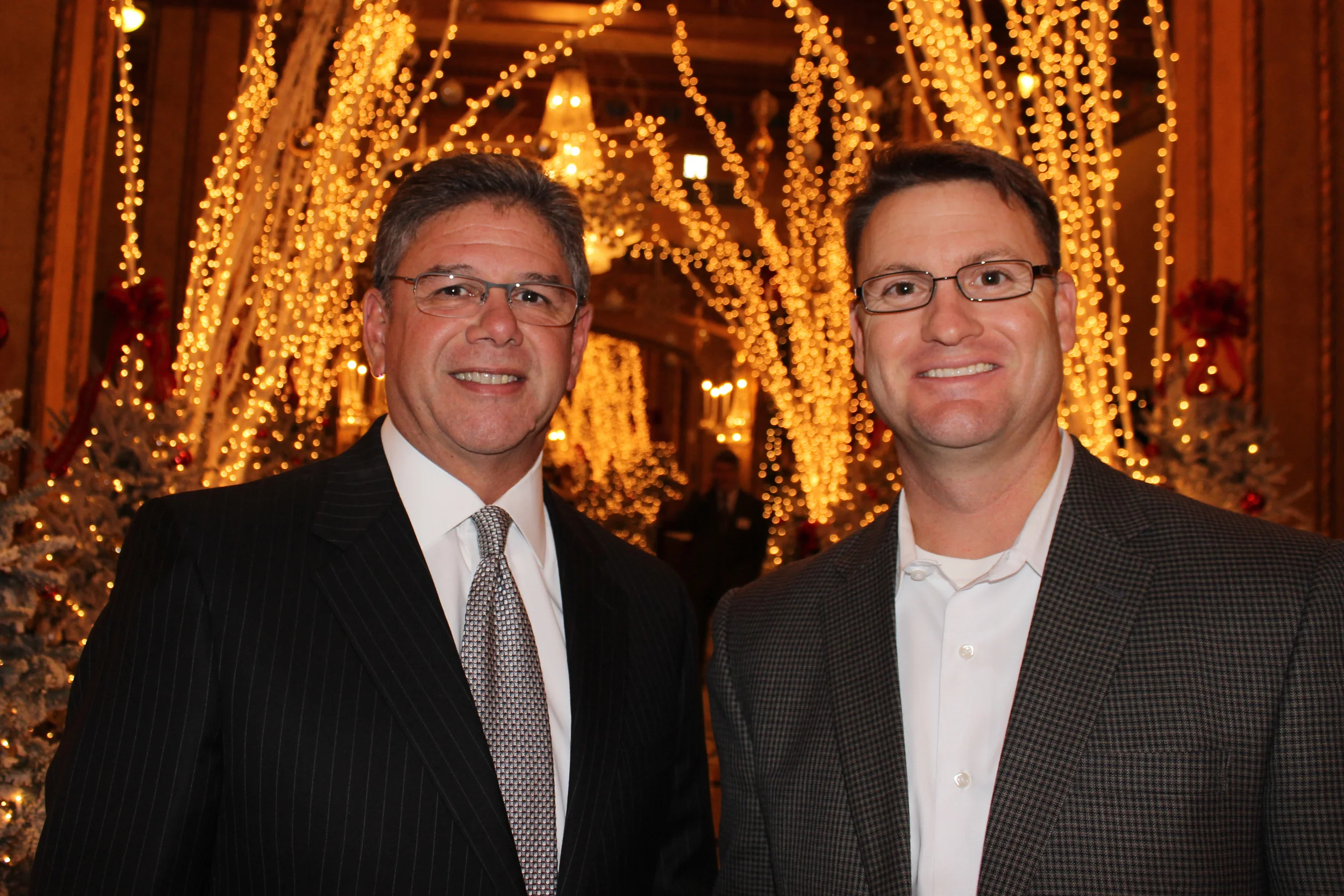  Dan Barbera (leftand Chris Domingue of Lilly 