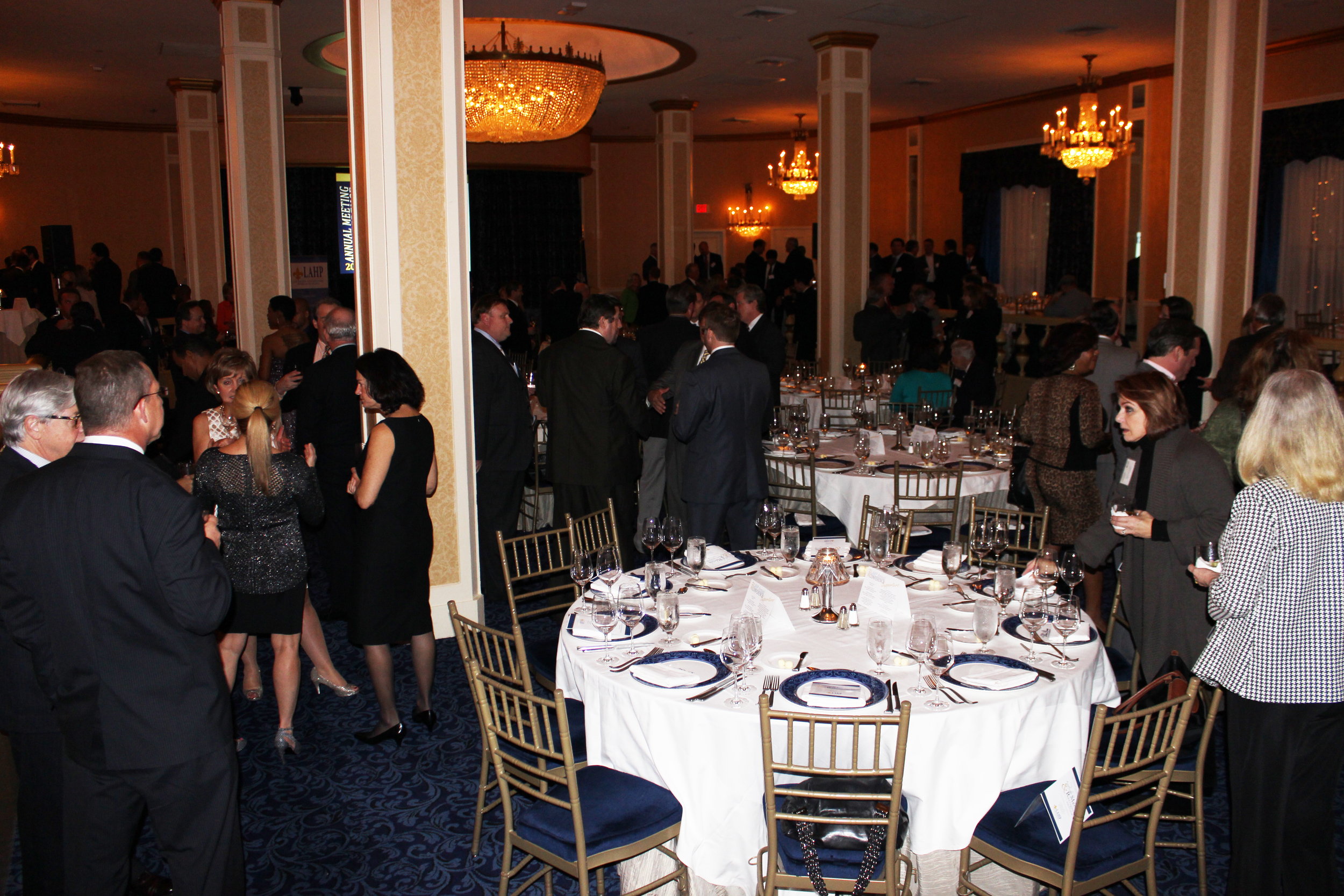 2013 LAHP Annual Meeting and Recognition Dinner in the Blue Room at the Roosevelt Hotel in New Orleans 