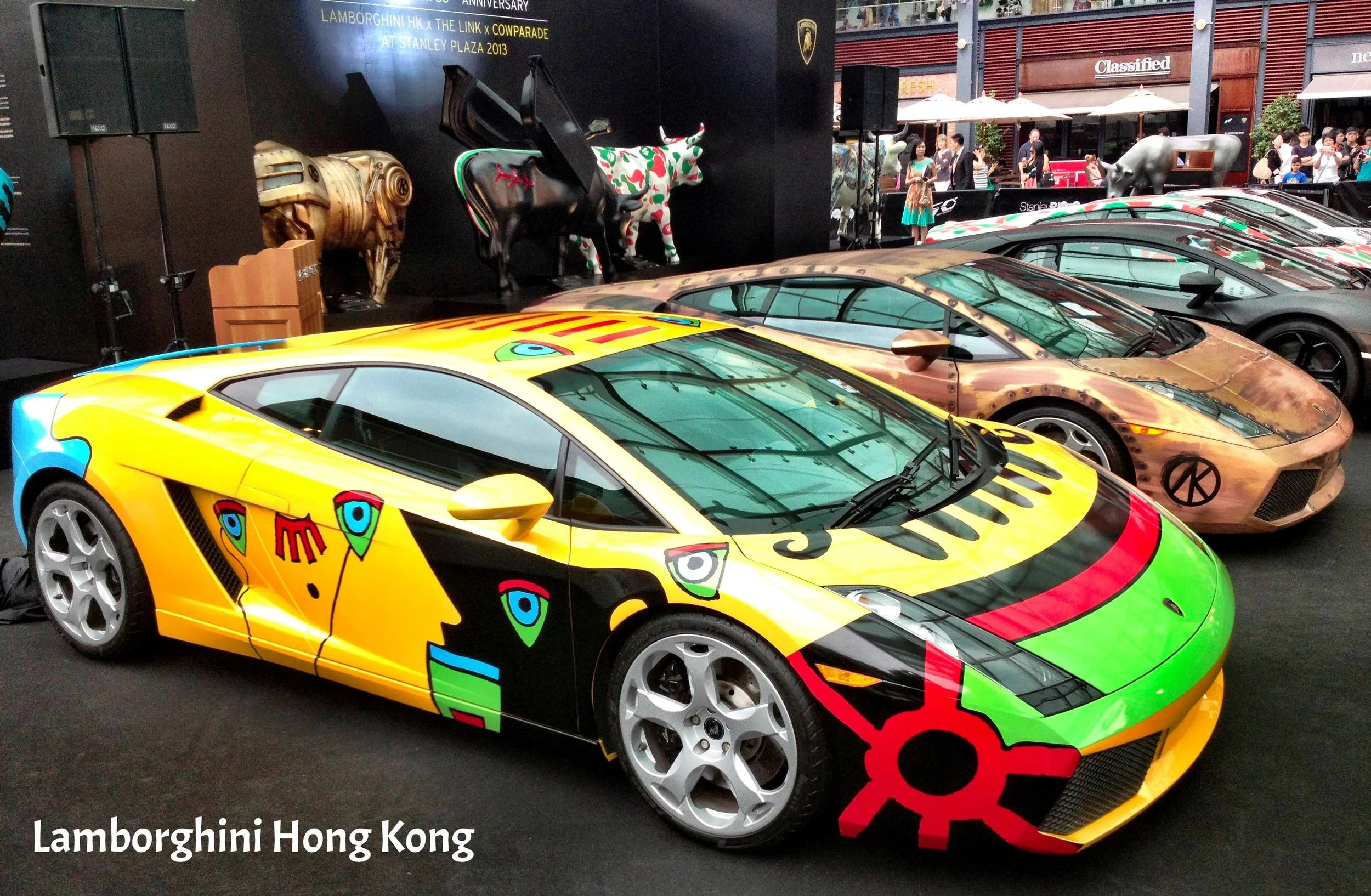 Lamborghini 50th anniversary Hong Kong
