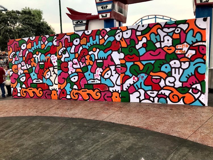 It Takes Village To Paint Mural Sharon >> What S New Billytheartist Com It Takes Village To Paint Mural Sharon >> What S New Billytheartist Com