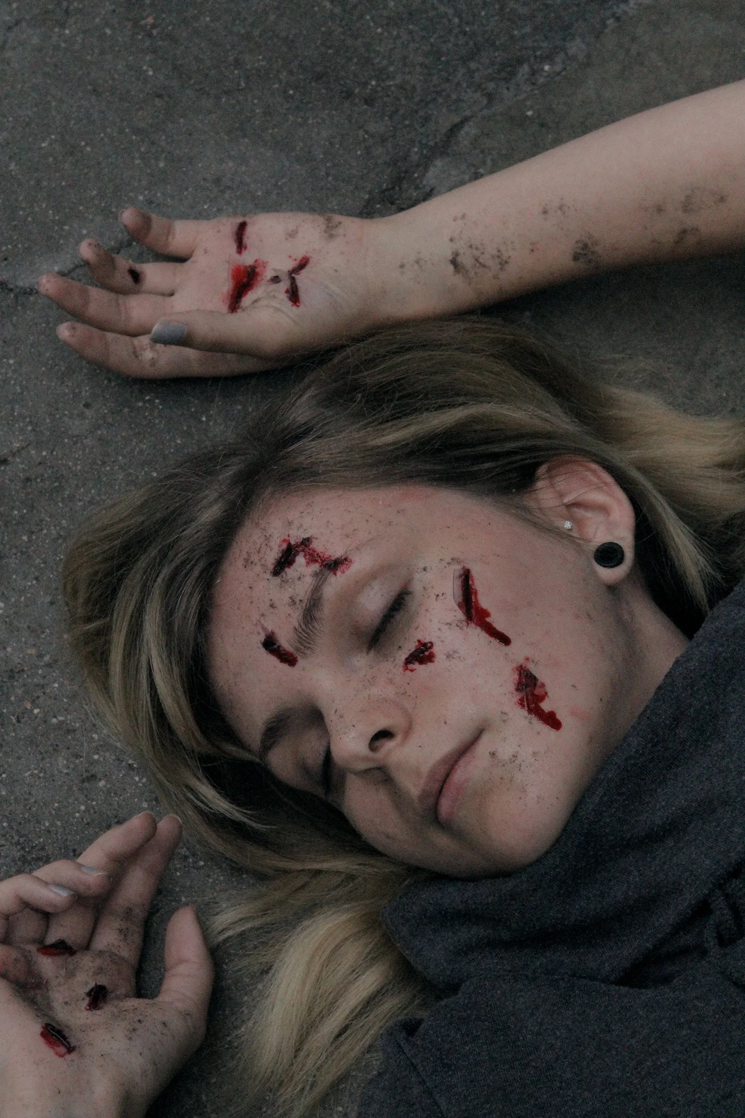 Unfall / Explosion mit Glasscherben