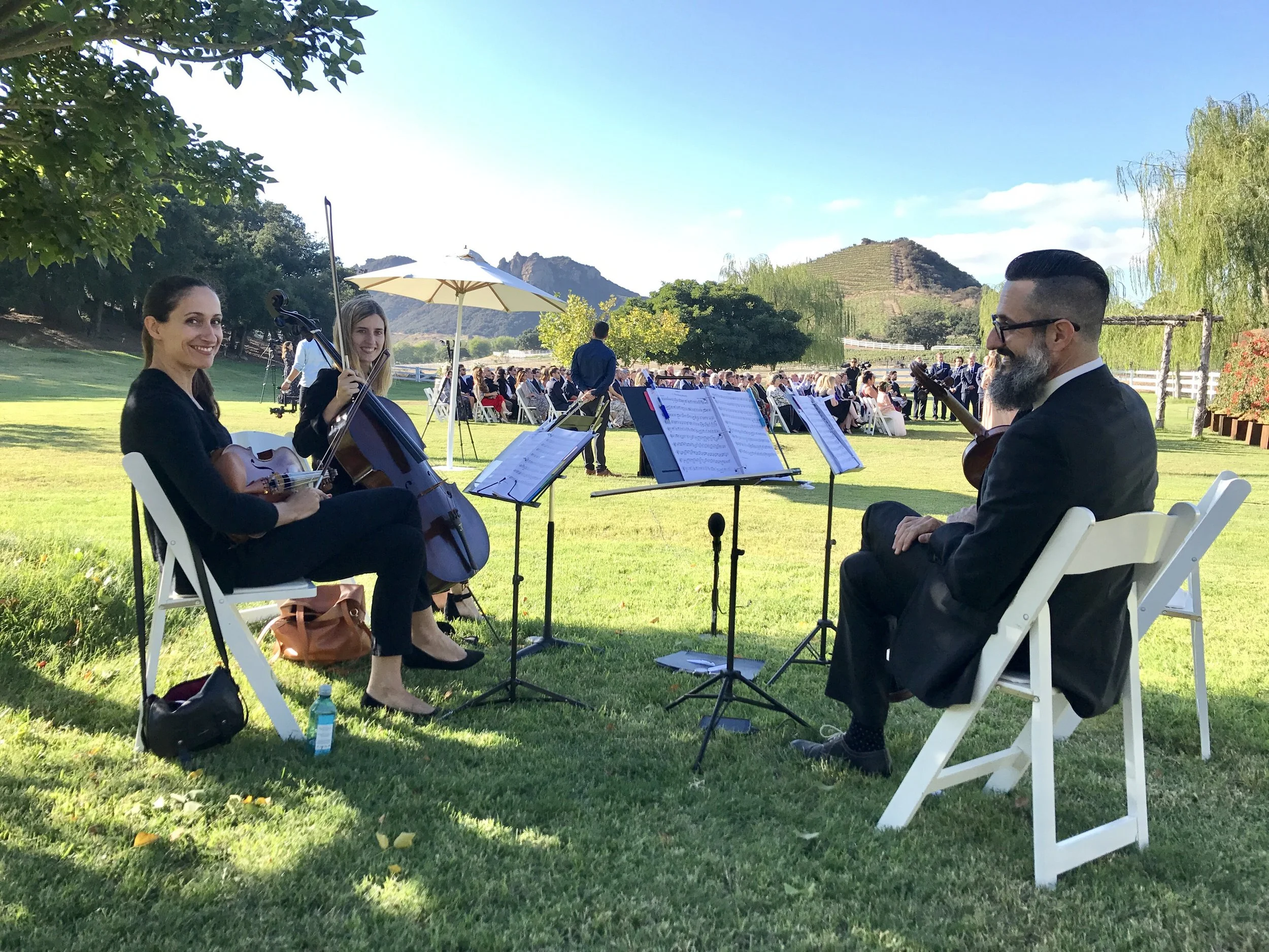 Masek Music performing in Malibu, September 2017