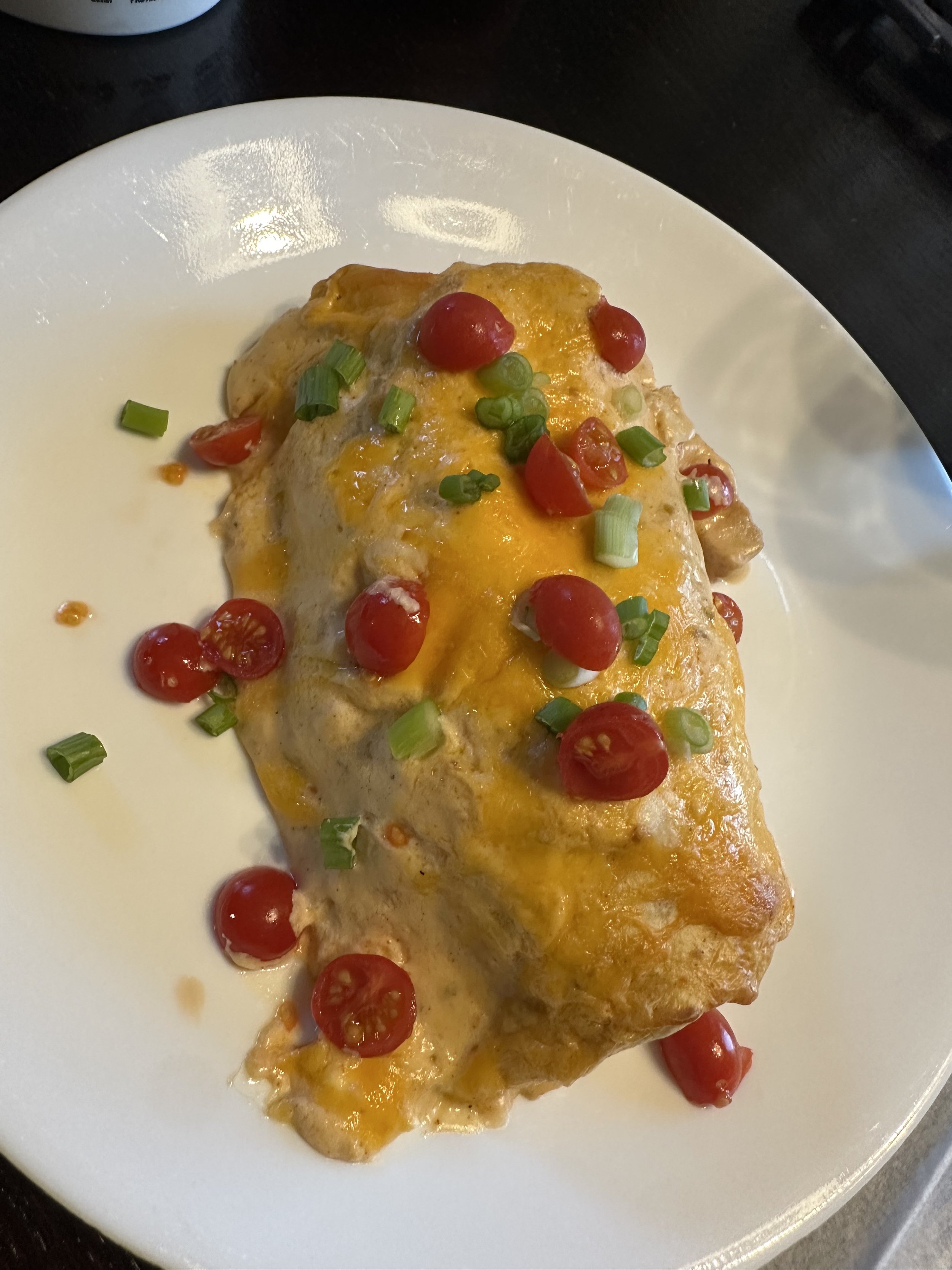 Creamy Chicken Enchiladas