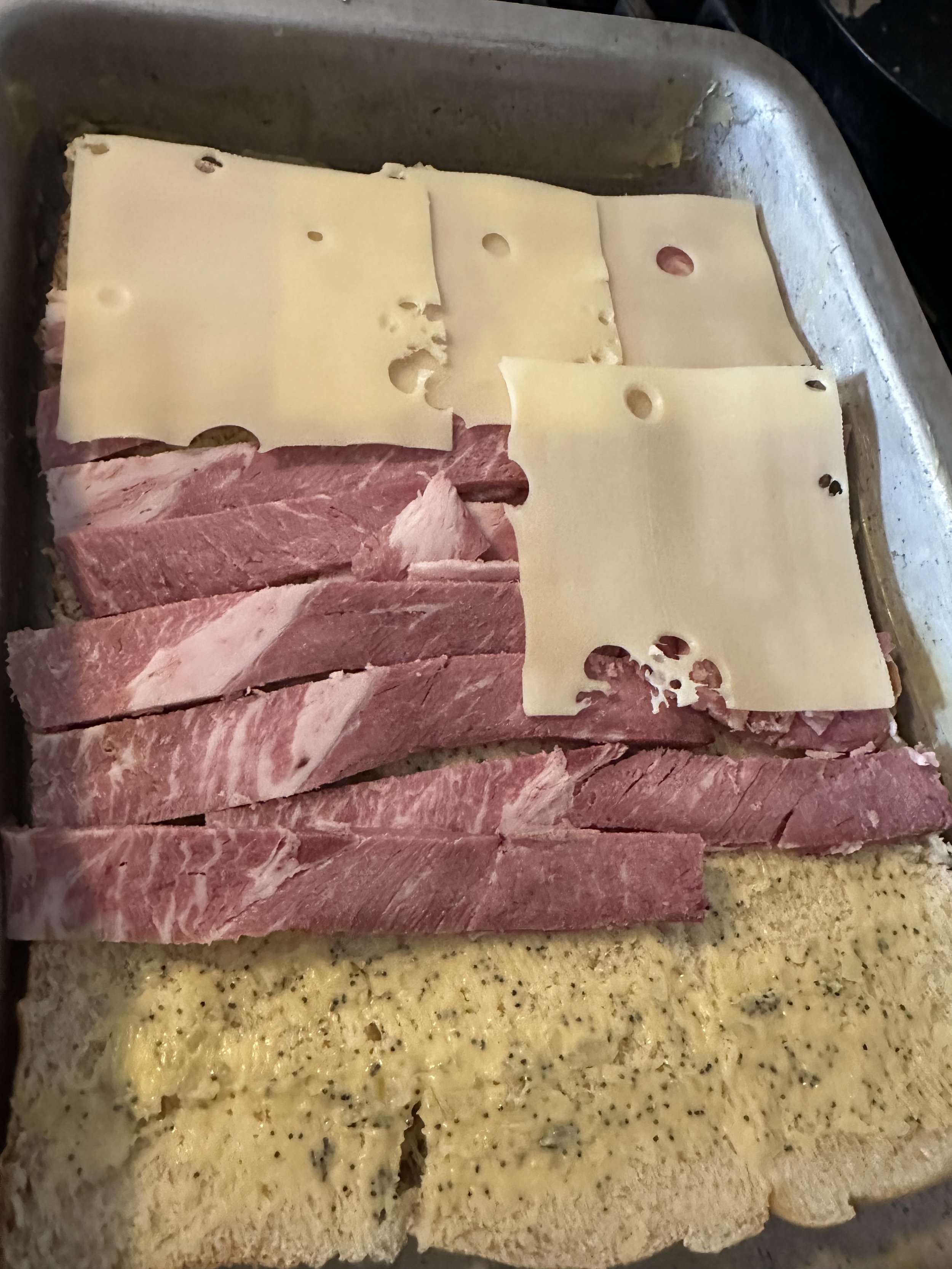 Hot Ham &amp; Cheese Buns