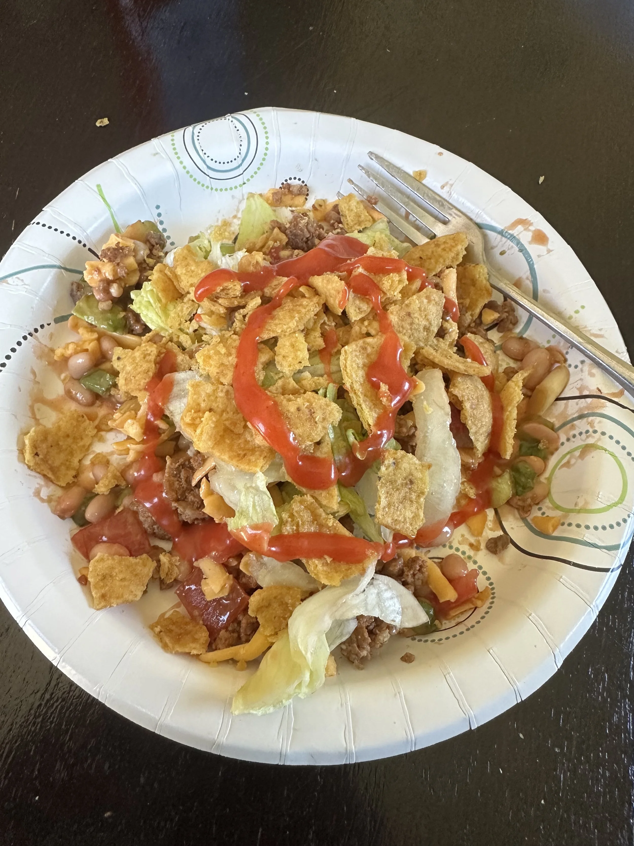 Southwest Salad (tractor meal)