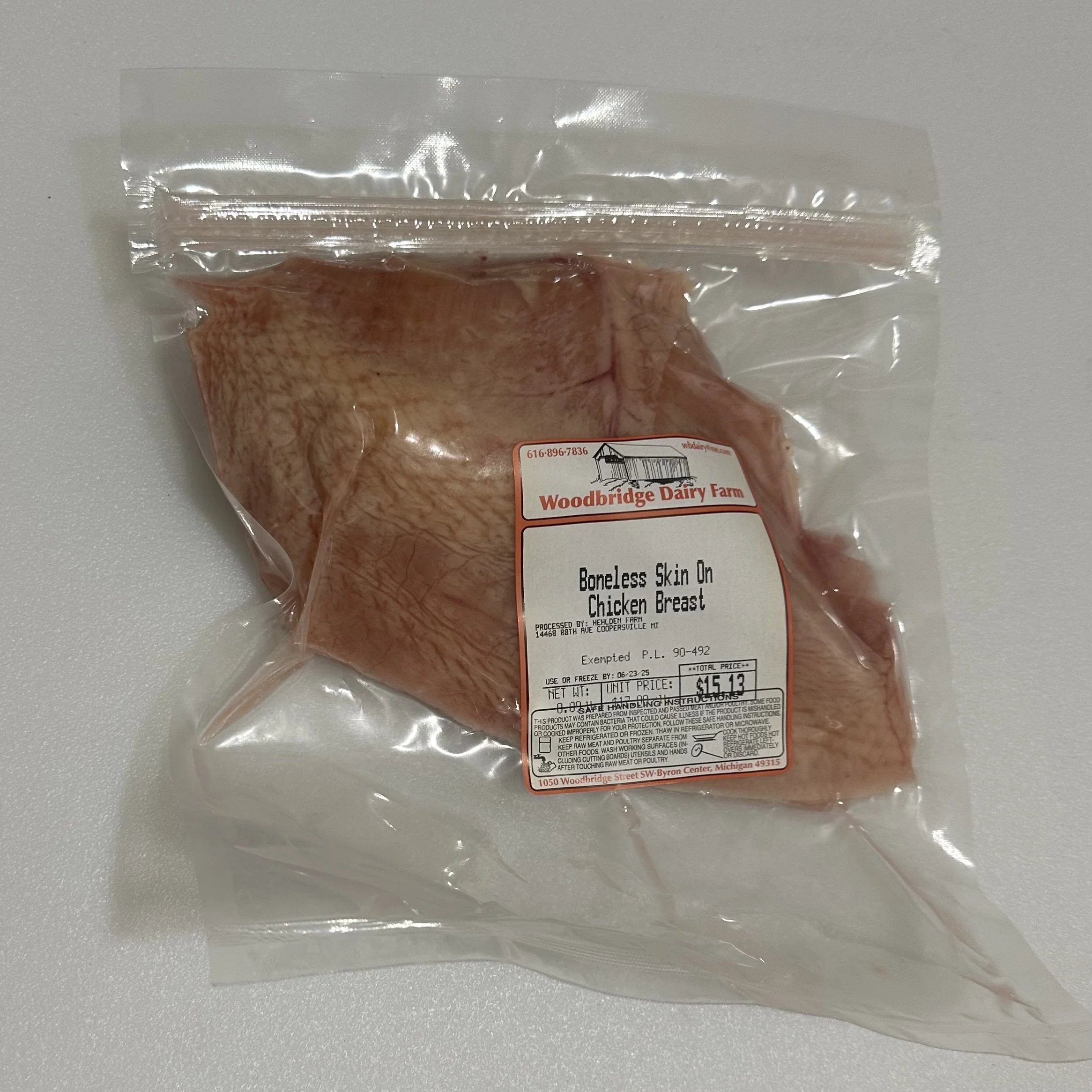 Boneless Skin On Chicken Breast