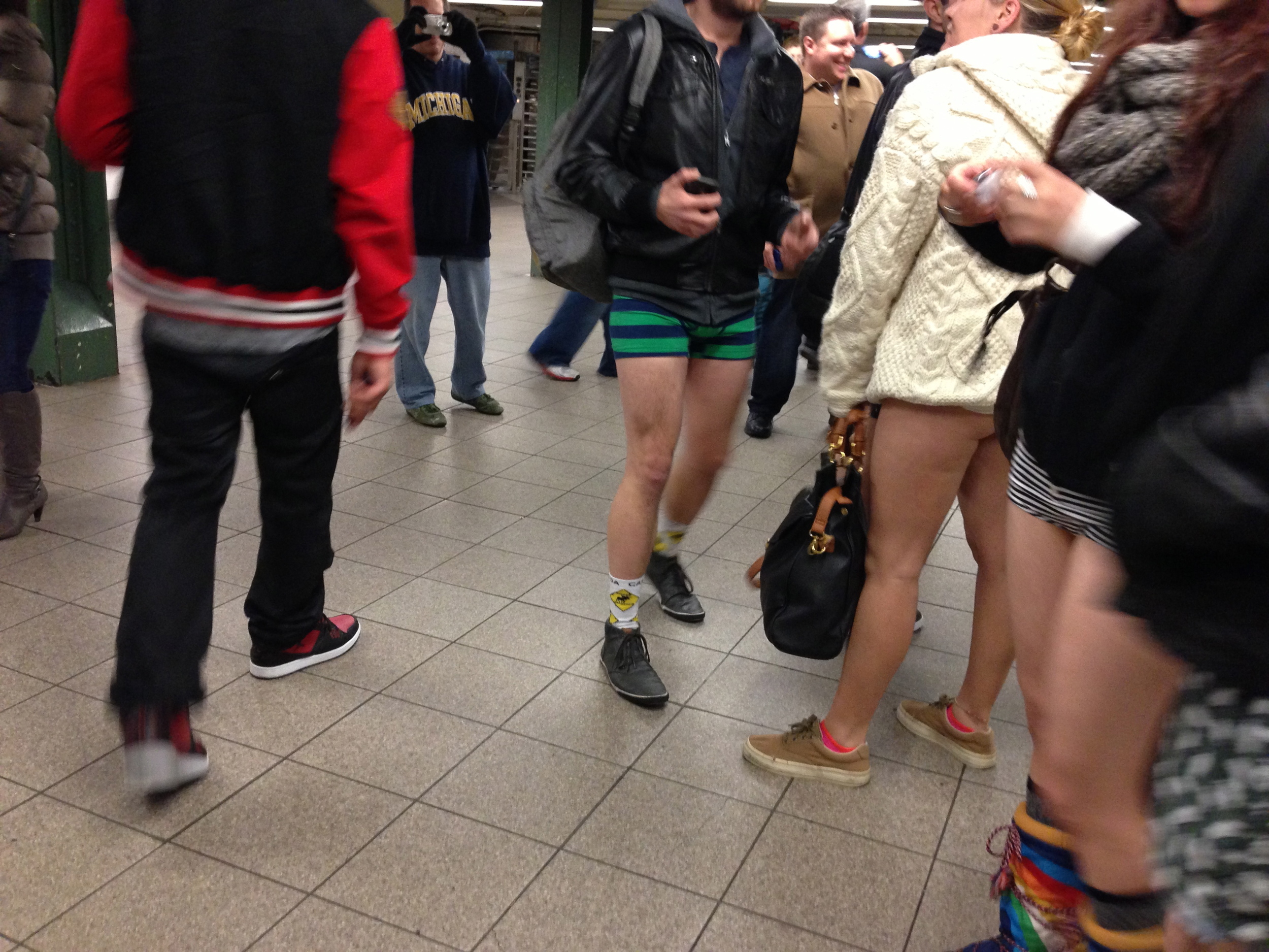 No Pants Subway Ride 2013
