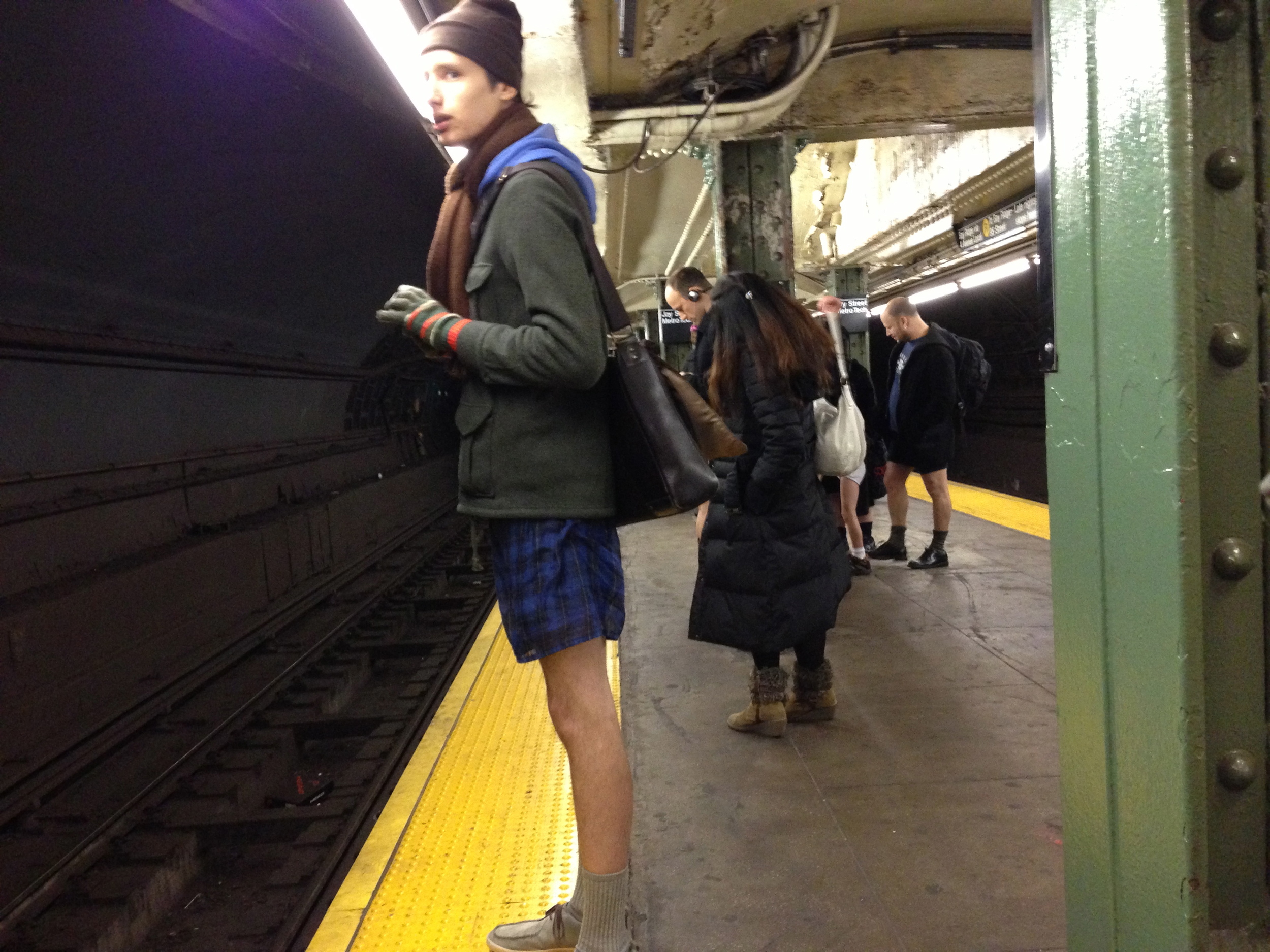 No Pants Subway Ride 2013