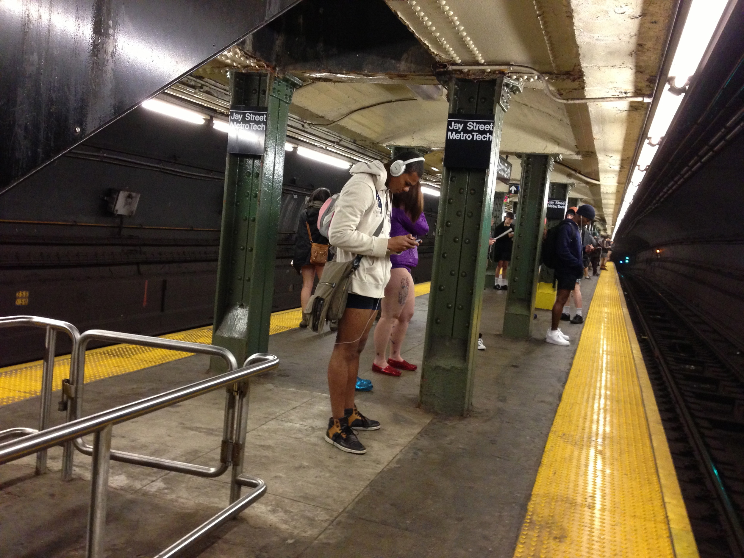 No Pants Subway Ride 2013