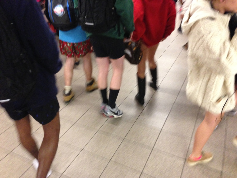 No Pants Subway Ride 2013